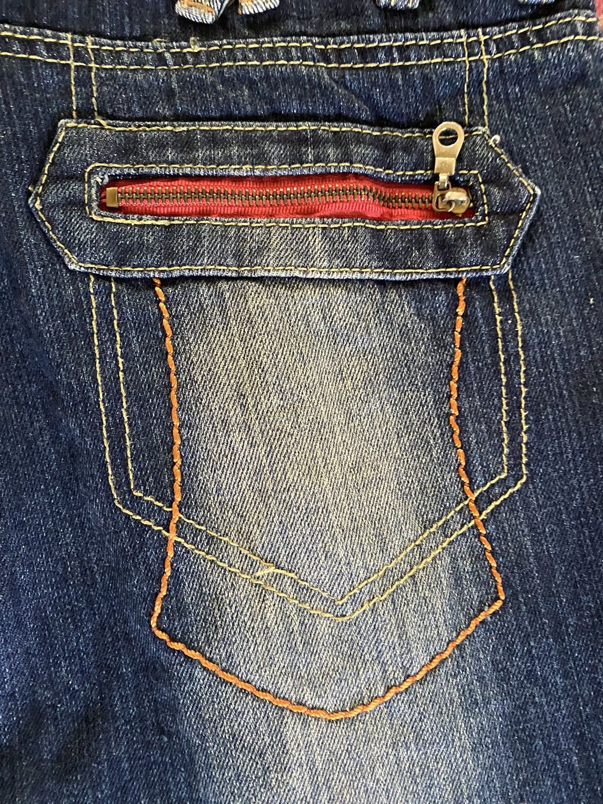 Japanese Brand Vintage Japanese Brand Double Waist Punk Design Style Size US 30 / EU 46 - 7 Thumbnail