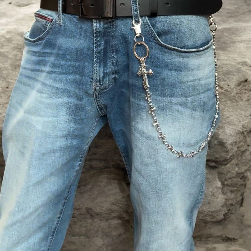 Other Cross Pants Chain for Men Women,Jeans Chain,Keys Chain Size ONE SIZE - 1 Thumbnail