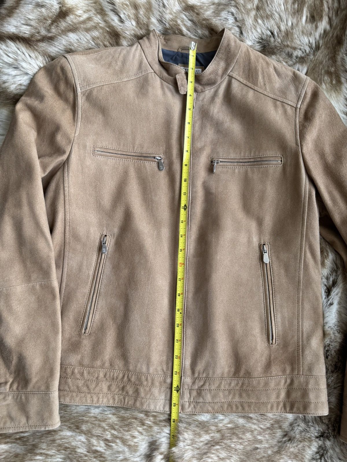 Brunello Cucinelli Suede jacket Size US S / EU 44-46 / 1 - 12 Thumbnail