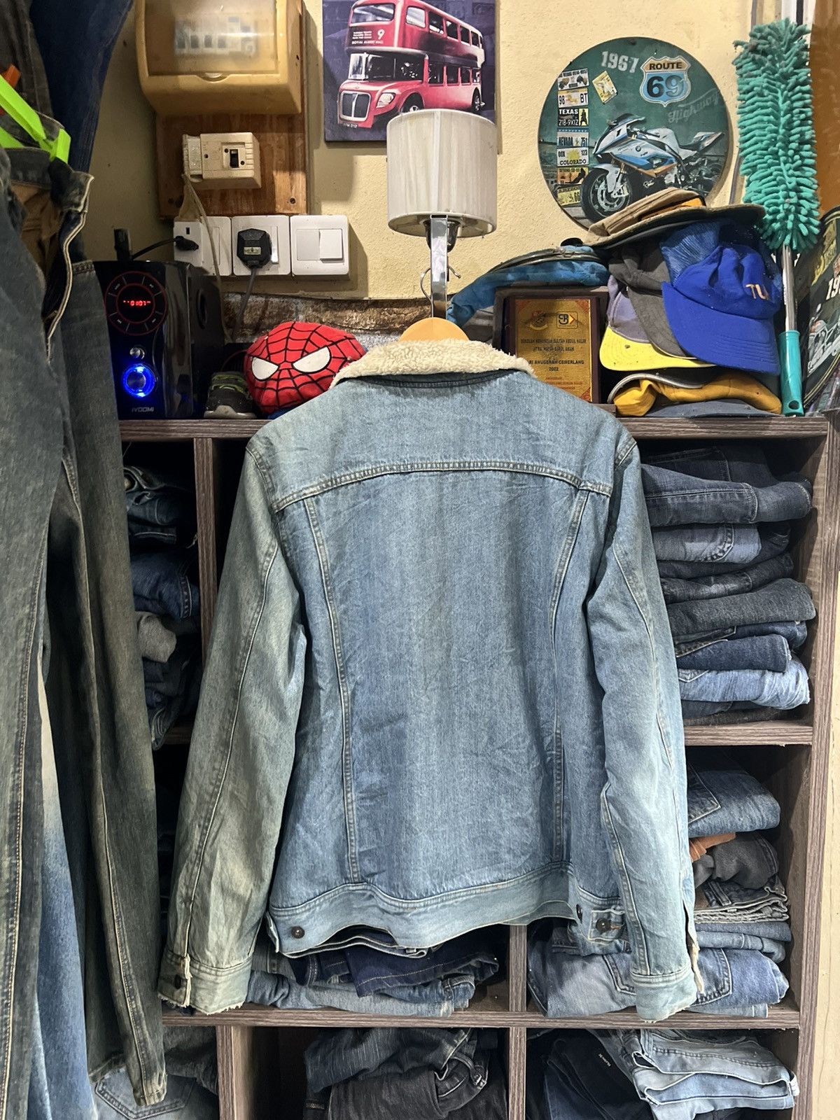 GU 🔥Gu Sherpa Denim Jacket Size US L / EU 52-54 / 3 - 2 Thumbnail