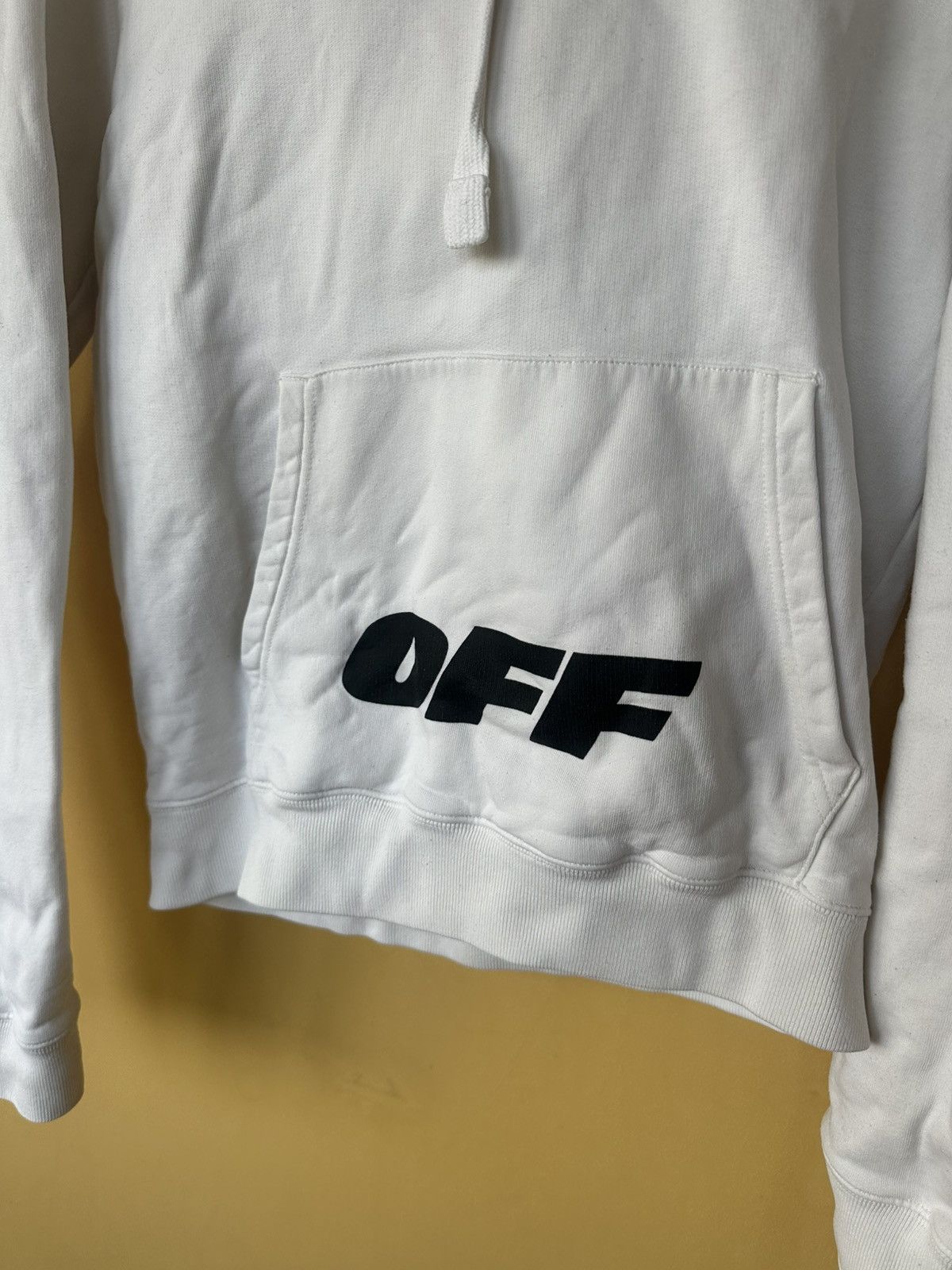 Off-White Men's Off-White Off White Pullover Hoodie White Men XS Size US XS / EU 42 / 0 - 2 Thumbnail
