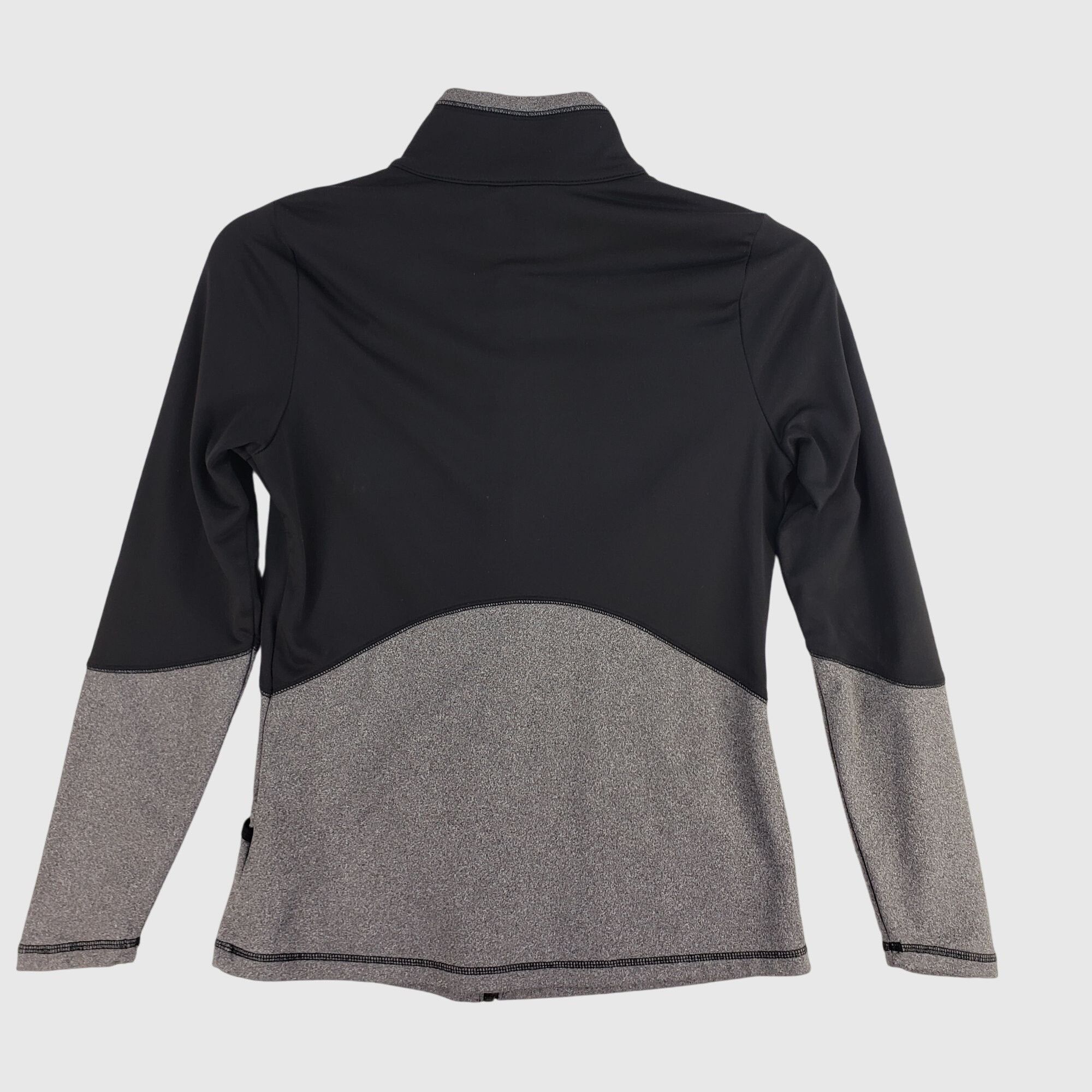 The North Face The North Face Womens Full-Zip Black & Gray Stretch Jacket S Size S / US 4 / IT 40 - 2 Thumbnail