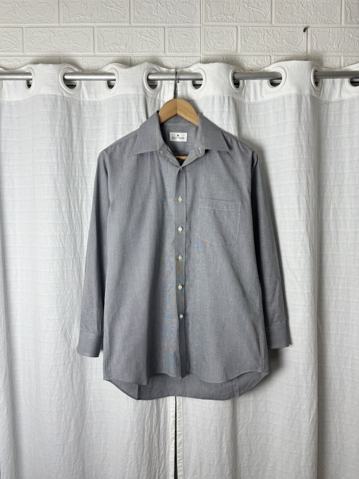 Courreges VINTAGE COURREGES SHIRT Size US S / EU 44-46 / 1 - 1 Thumbnail