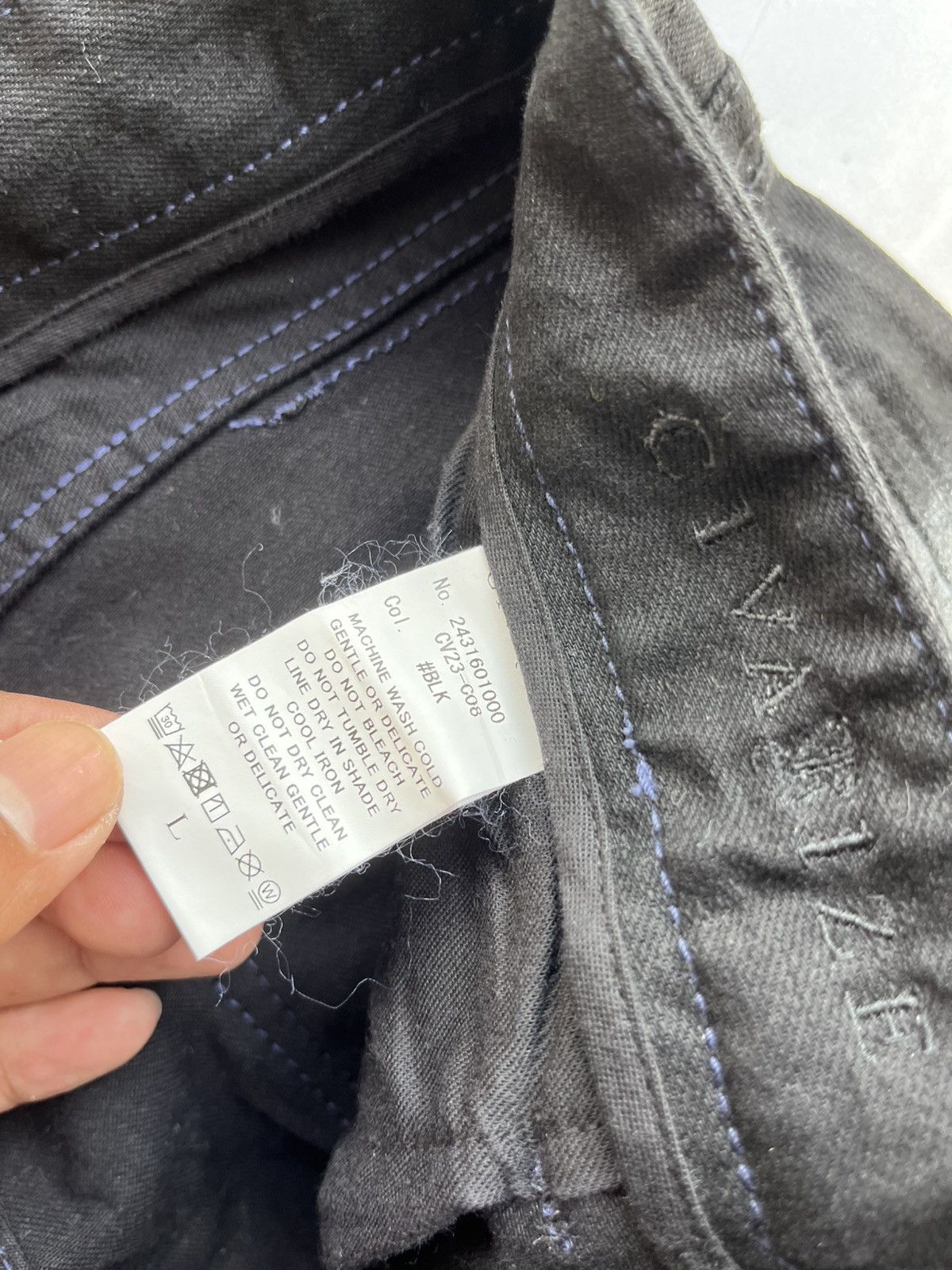 CIVARIZE Starement black denim Size US 34 / EU 50 - 7 Thumbnail