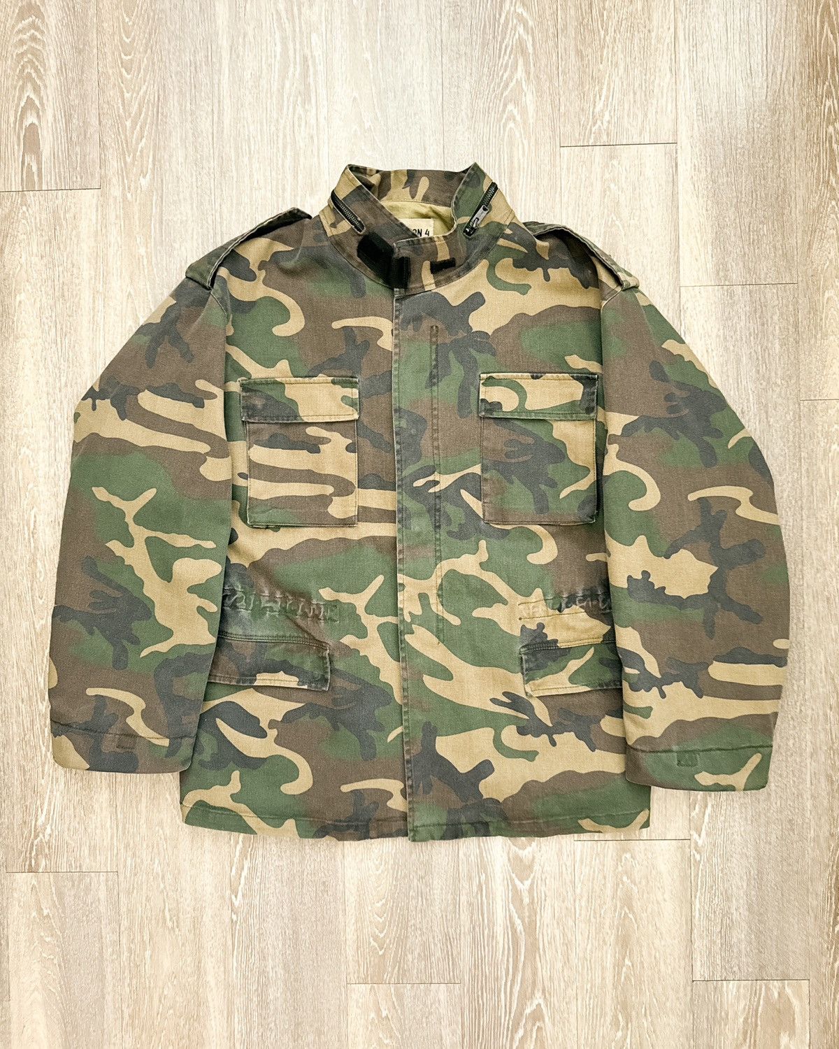 Yeezy Season 4 Camo Jacket | Grailed