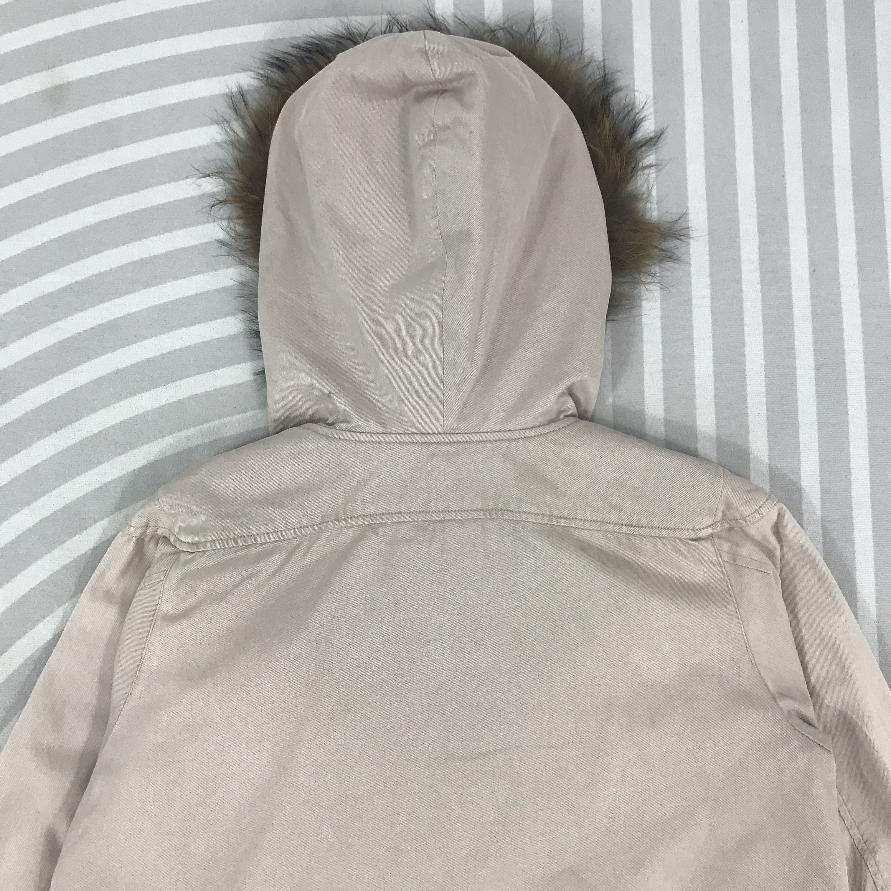 Tsumori Chisato Vintage Tsumori Chisato Fur Hoodies long Jacket K73B11 Size US M / EU 48-50 / 2 - 4 Thumbnail