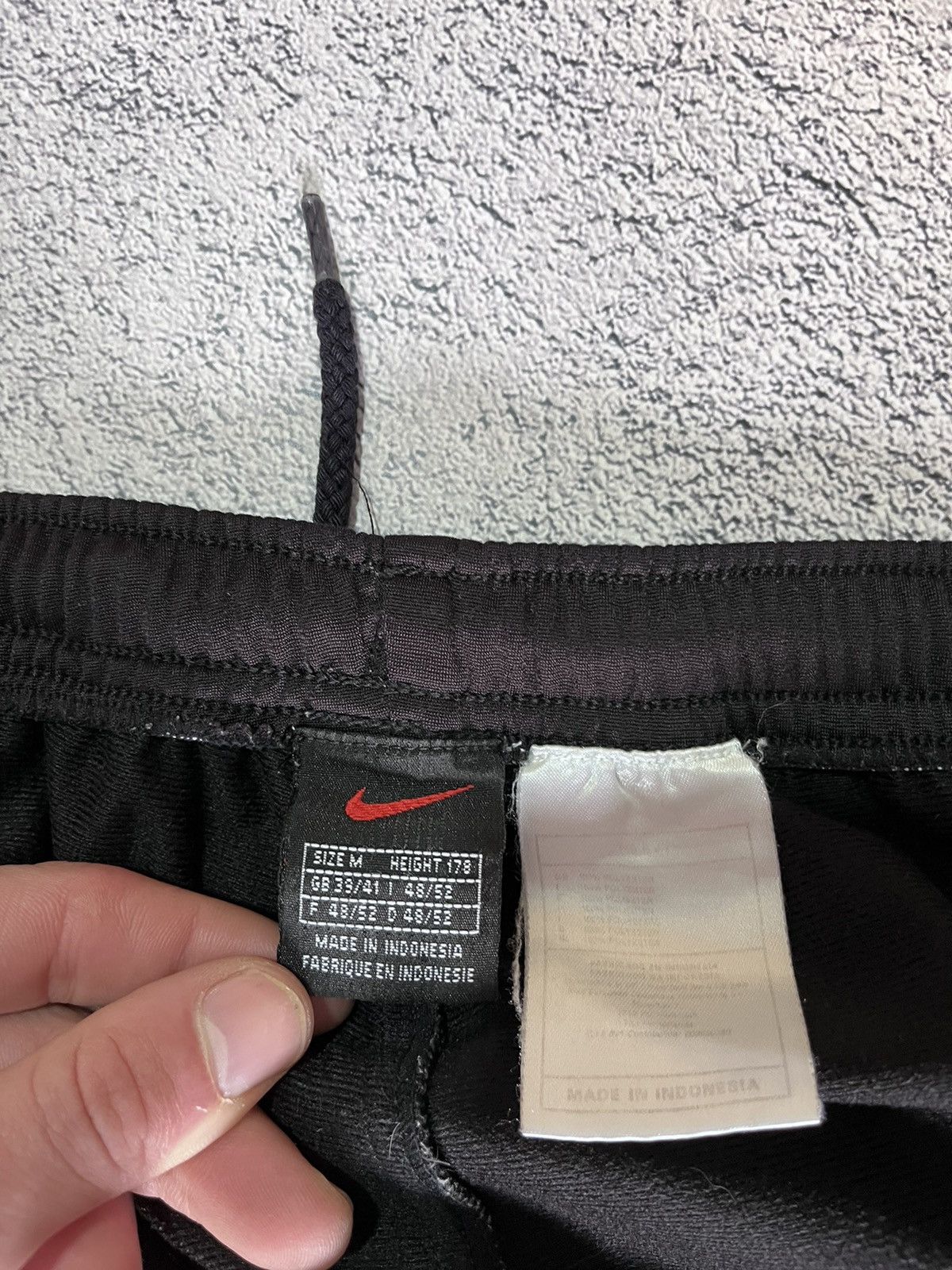 Nike Nike Men’s Pants Track Vintage Big Logo Black Size M Size US 32 / EU 48 - 12 Thumbnail