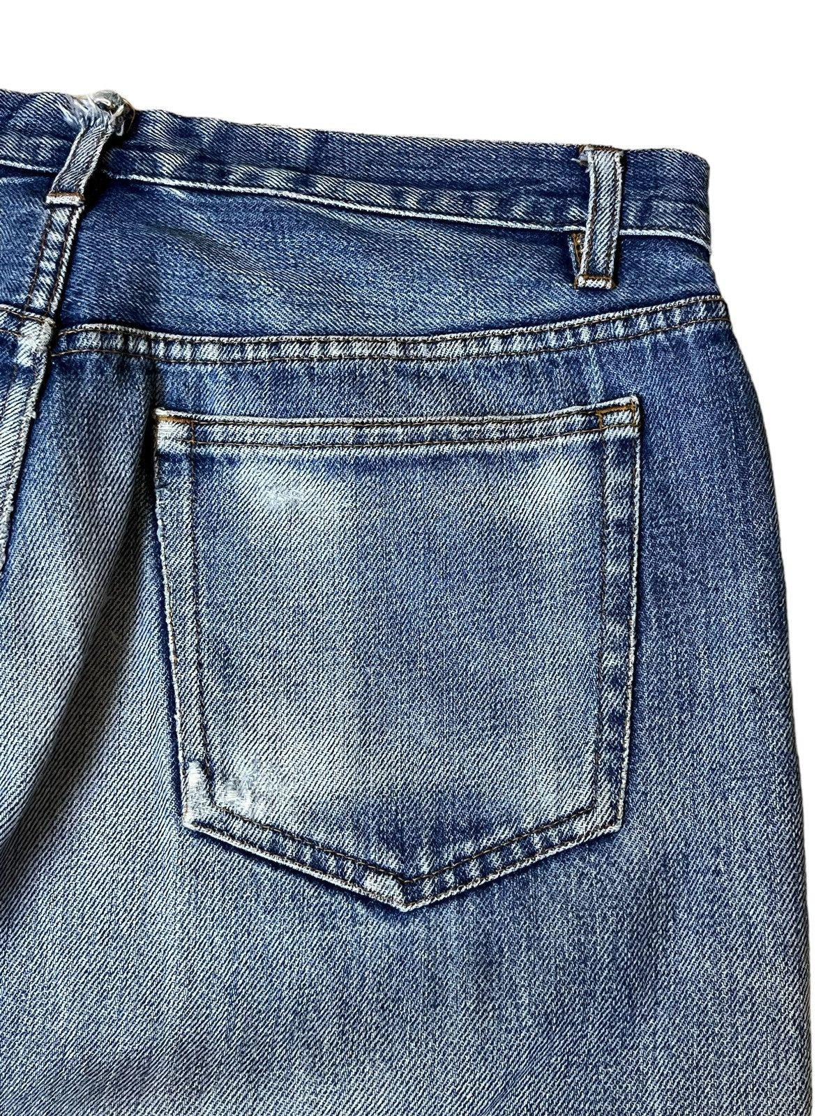 A.P.C. RIP🔥A.P.C RUE DE FLEURUS DISTRESSED SELVEDGE JEANS Size US 29 - 10 Thumbnail