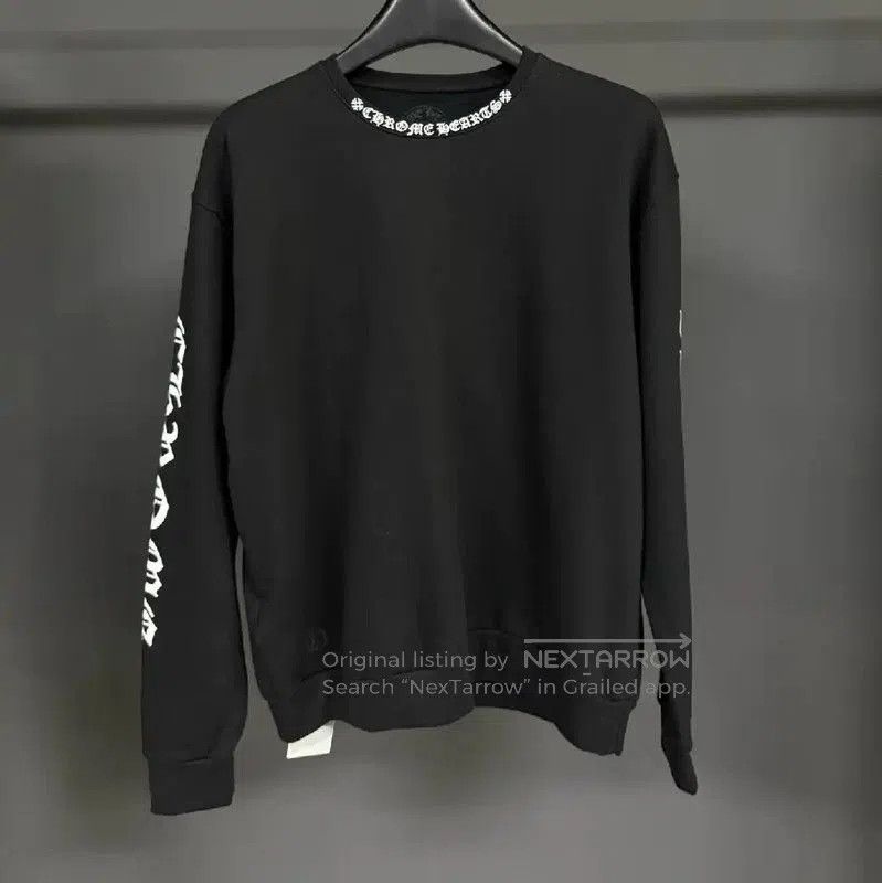 Chrome Hearts Chrome Hearts Black Cotton Women's Sweatshirt . Size S / US 4 / IT 40 - 1 Thumbnail