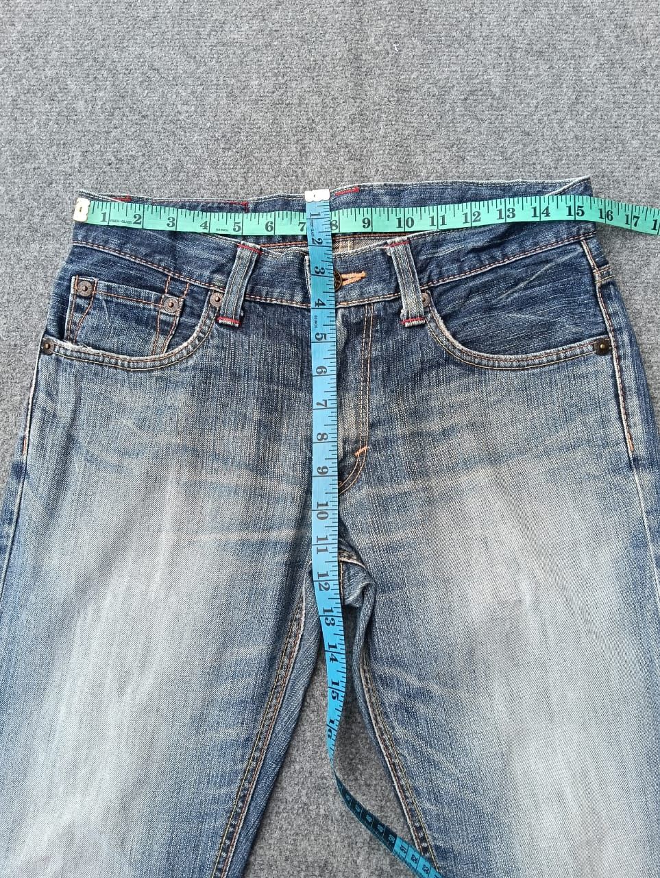 Edwin 🔥Hot EDWIN 512 Bootcut Denim Jeans - Japanese Vintage Wash. Size US 31 - 5 Thumbnail