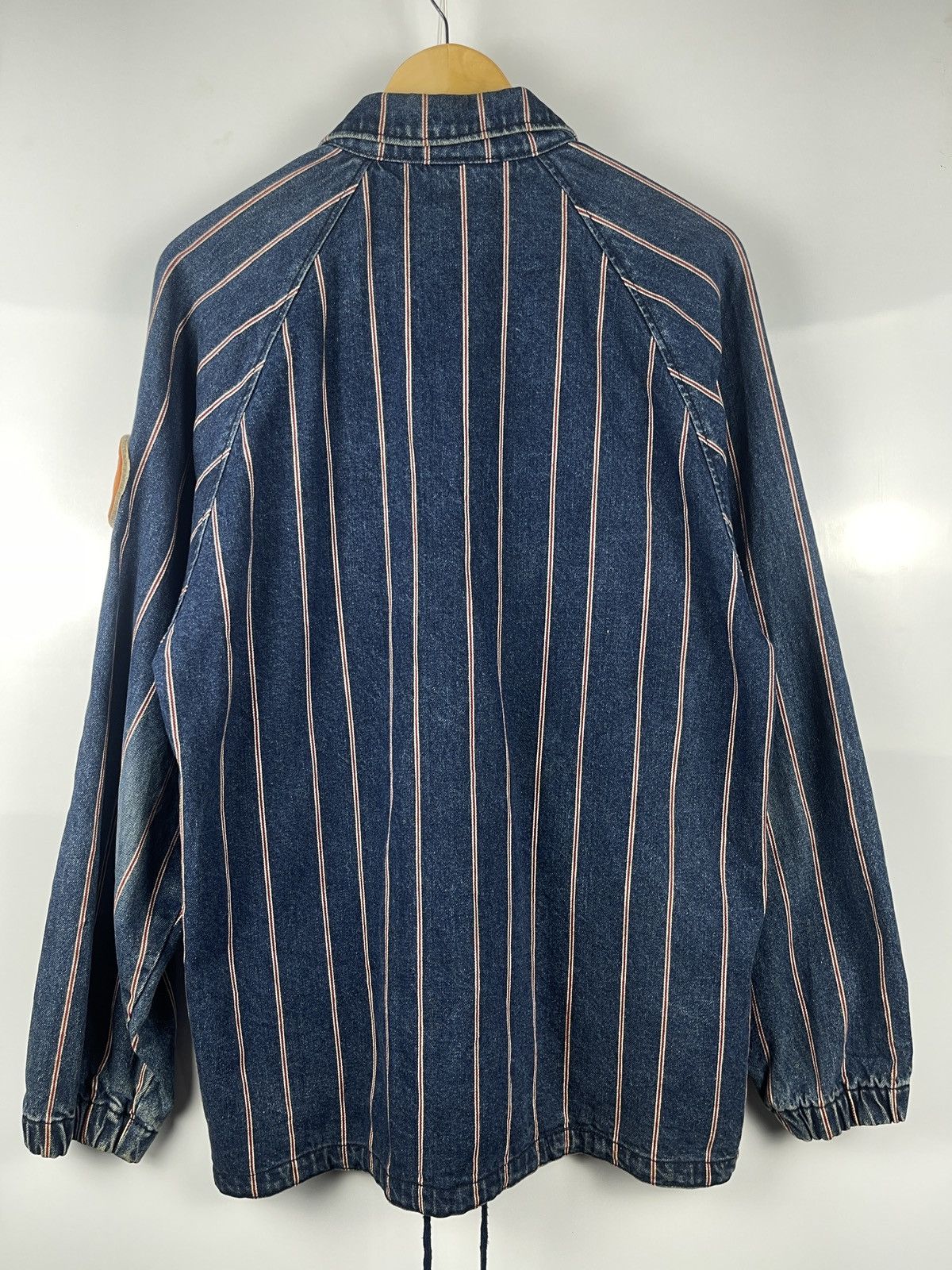 Union LA × Vintage Vintage 76 Lubricants Selvedge Zipper Denim Jacket Size US M / EU 48-50 / 2 - 11 Thumbnail