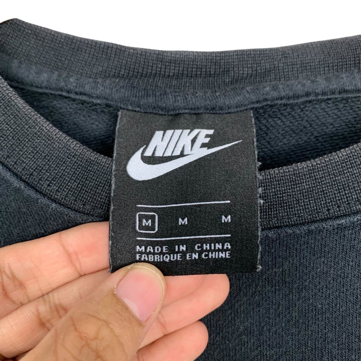 Nike NIKE Embroidery Small Logo Crewneck Sweatshirt #2220-C98 Size US M / EU 48-50 / 2 - 11 Thumbnail