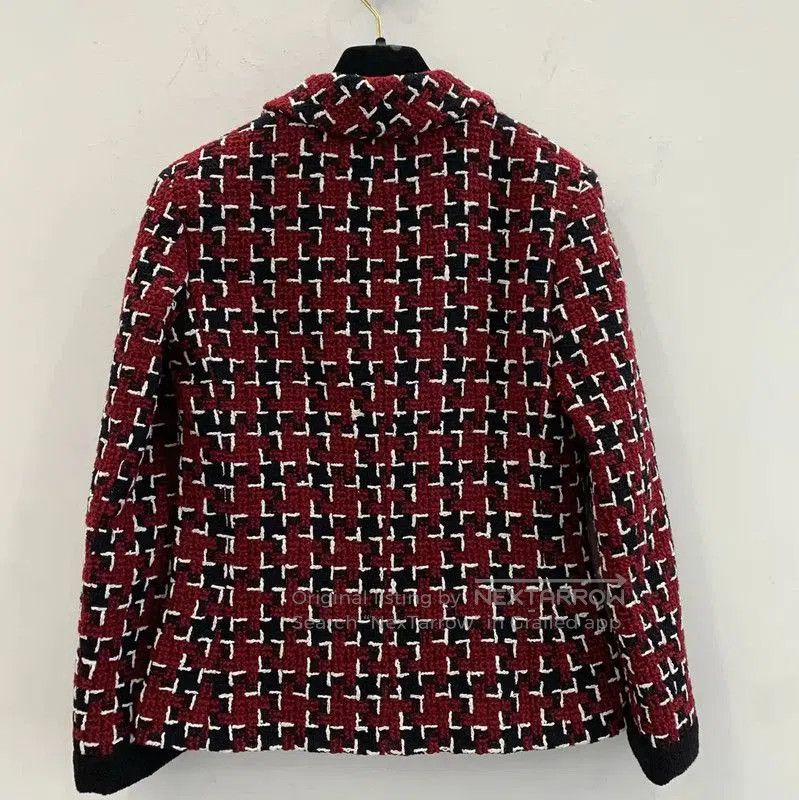 Chanel Chanel Red Wool Jacket for Women . Size XS / US 0-2 / IT 36-38 - 3 Thumbnail
