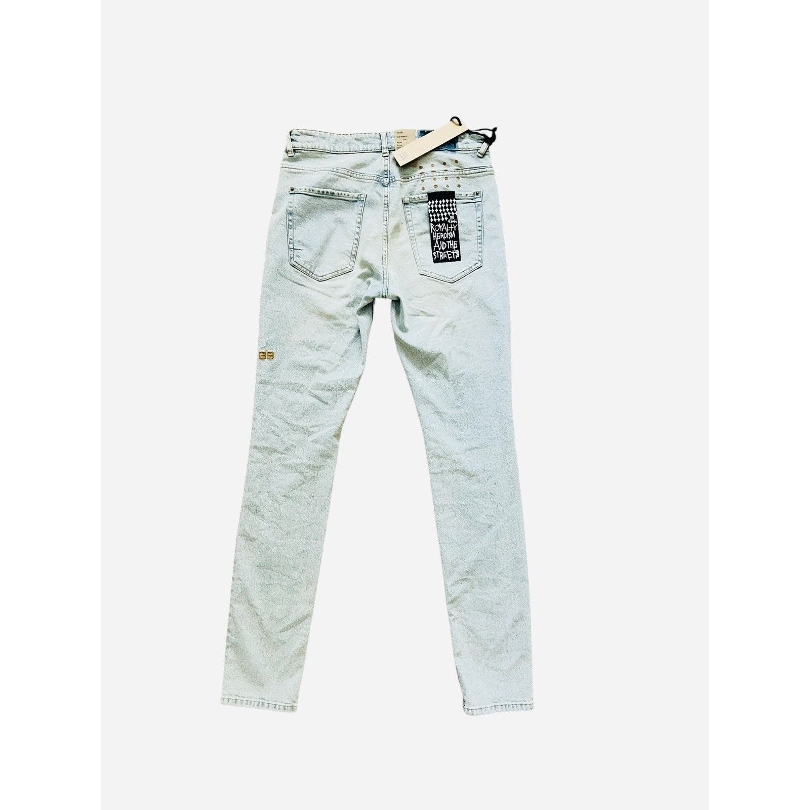 Ksubi Ksubi Jeans Mens Van Winkle Skinny Leg Light Blue Size 32/32 Size US 32 / EU 48 - 6 Thumbnail