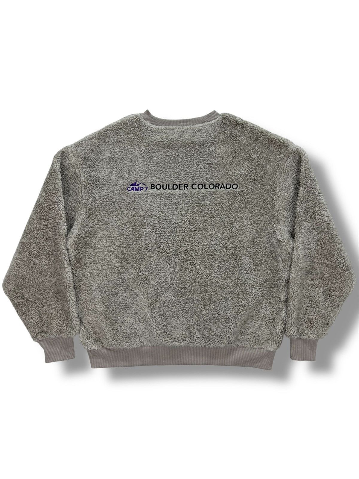 Japanese Brand Camp 7 Sherpa Fleece Sweatshirt Size US L / EU 52-54 / 3 - 2 Thumbnail