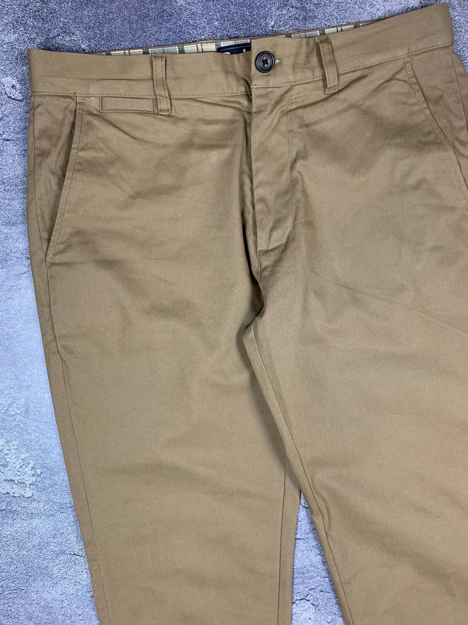 Barbour Barbour Men’s Cotton Trousers Pants Size 32R Brown Size US 32 / EU 48 - 2 Thumbnail