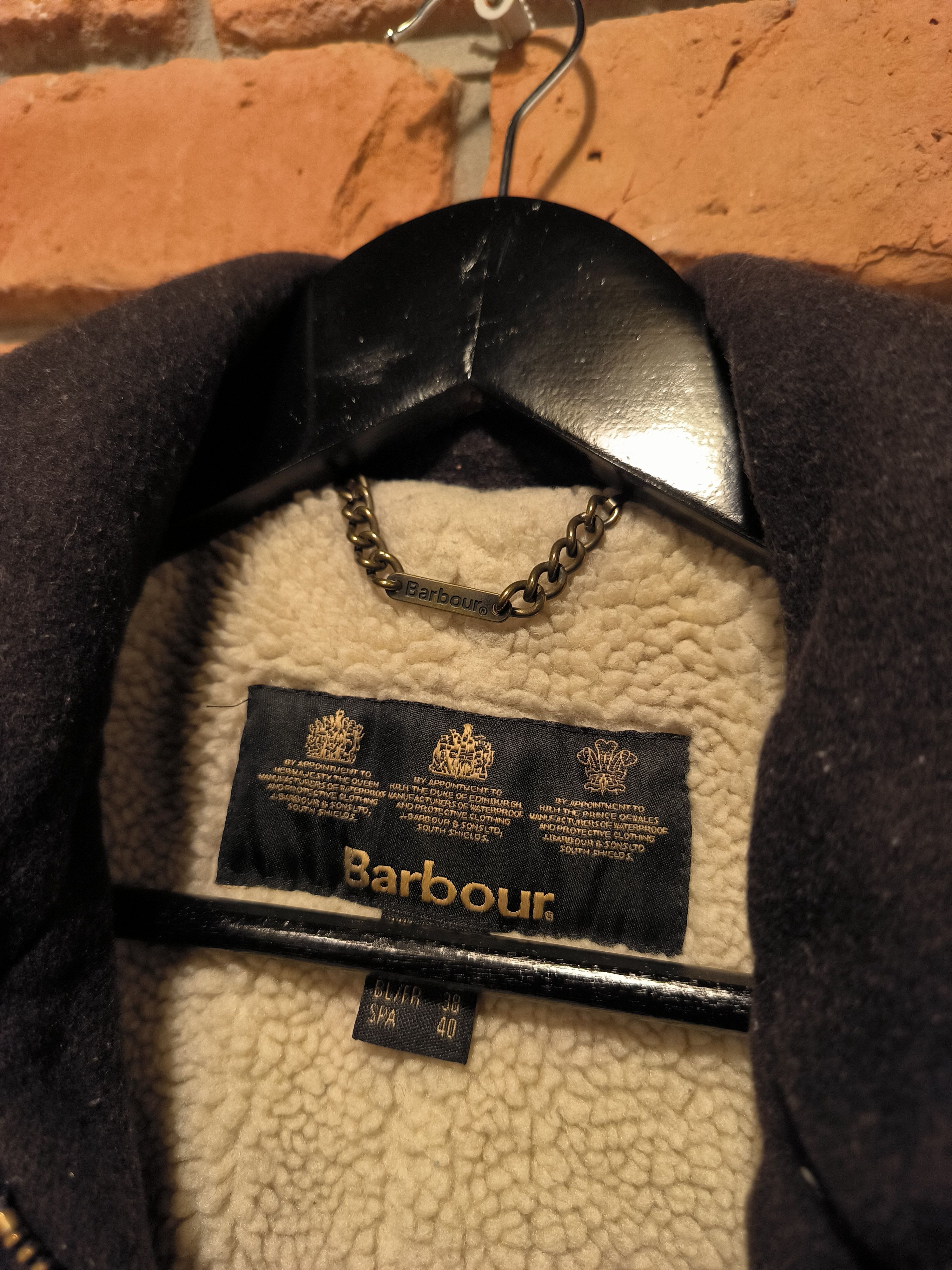 Barbour × Vintage Barbour Vintage Duffle Coat Jacket Cashmere Wool Winter Size US XS / EU 42 / 0 - 8 Thumbnail