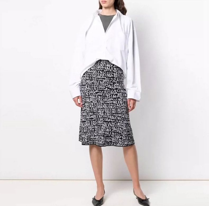 Other Balenciaga size S Black logo jacquard bullet screen full p Size 24" / US 00 / IT 34 - 9 Thumbnail