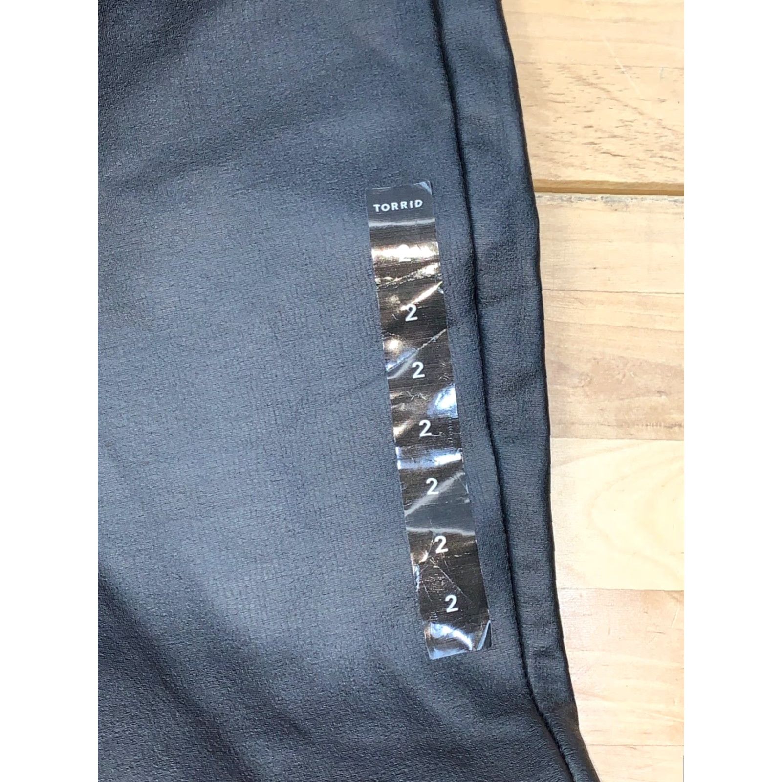 Torrid Torrid Pixie Faux Leggings Black Size 2 18-20 Casual #4380 Size 26" / US 2 / IT 38 - 7 Thumbnail