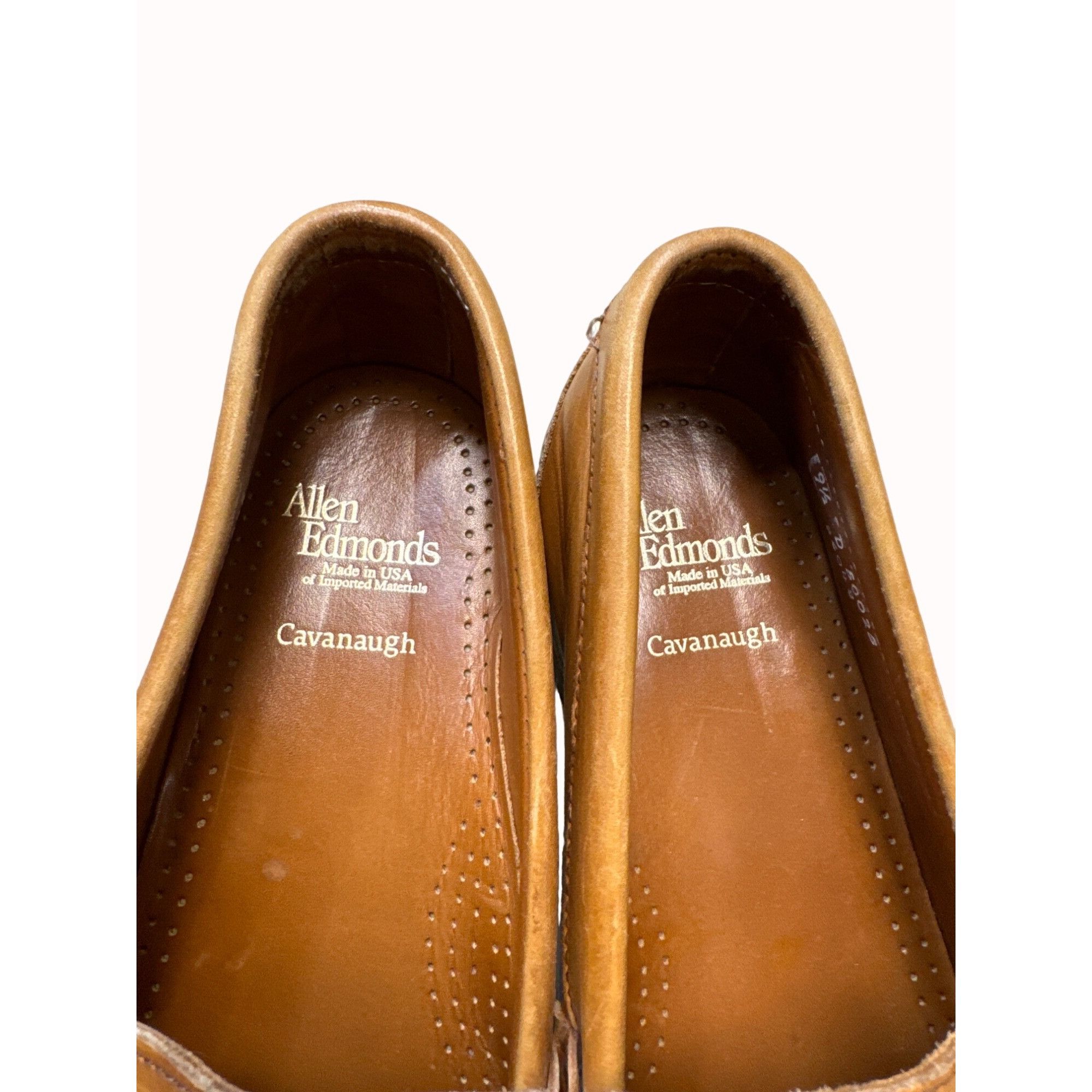 Allen Edmonds Allen Edmonds tan men’s penny Oxford dress shoes 9.5D SKU 44 Size US 9.5 / EU 42-43 - 9 Thumbnail