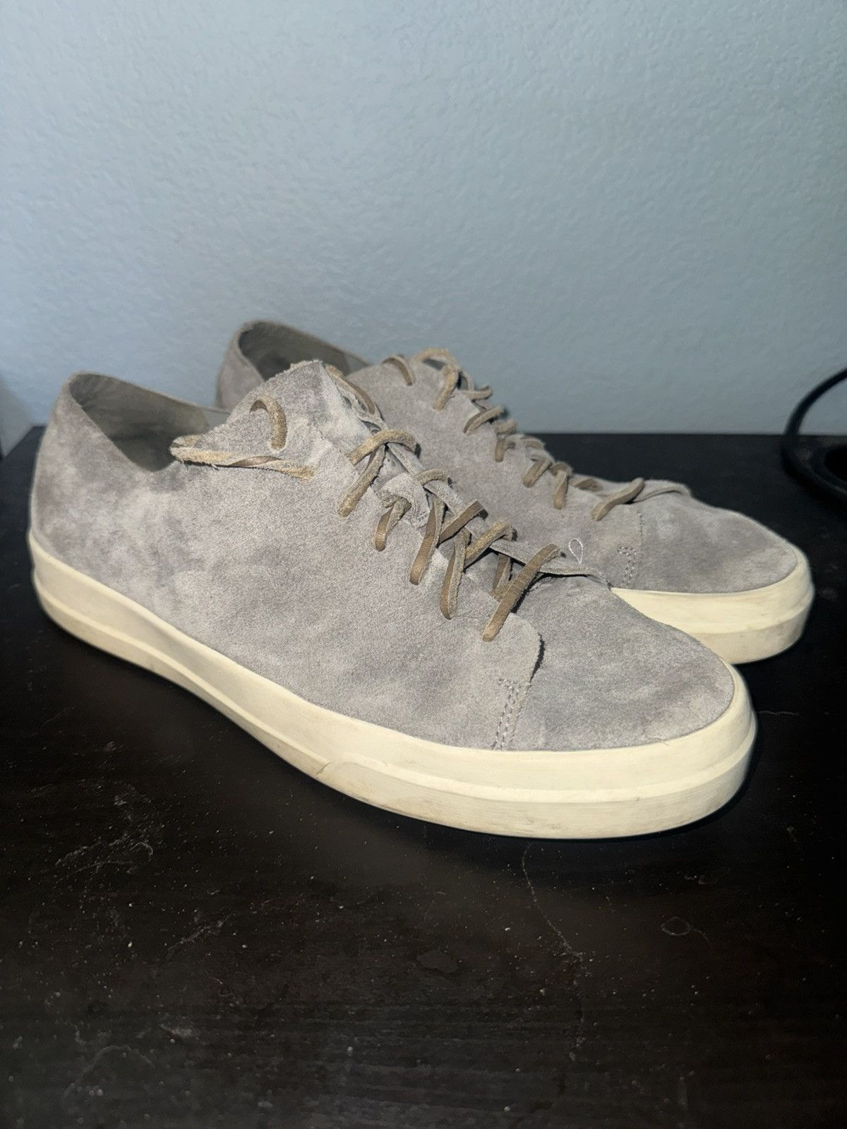Vince Vince Gray Suede Shoes Size 9.5 Mens Size US 9.5 / EU 42-43 - 1 Thumbnail