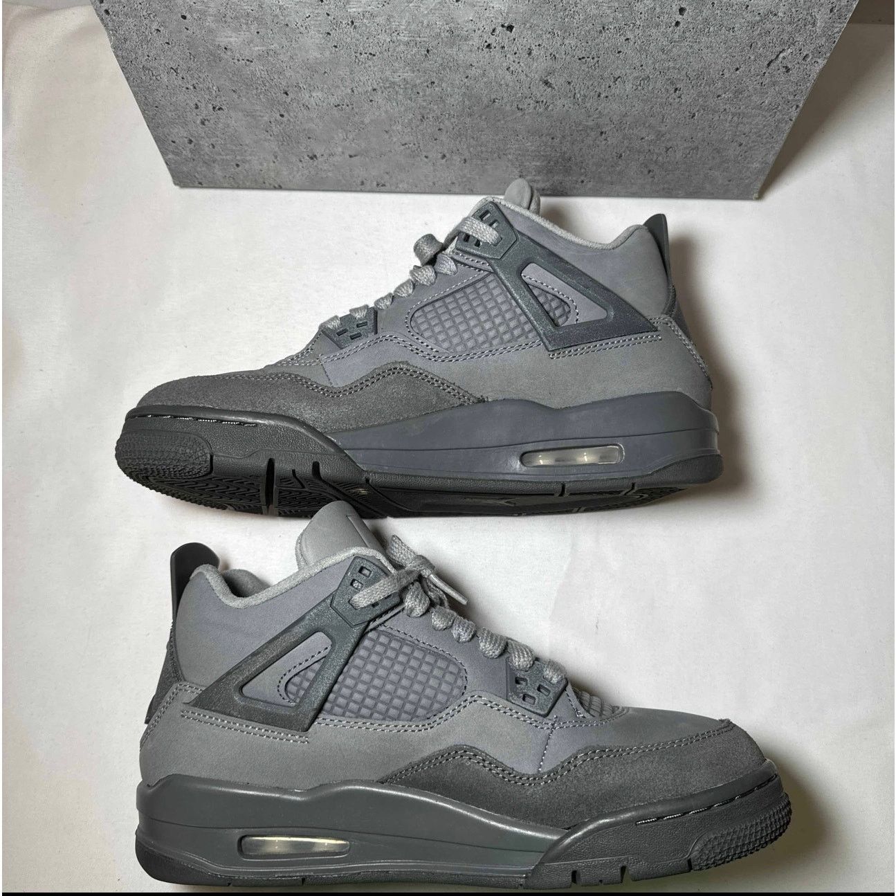 Jordan Brand × Nike Size 6.5 - Air Jordan 4 Retro SE GS Wet Cement Men's Shoes Size US 6.5 / EU 39-40 - 3 Thumbnail