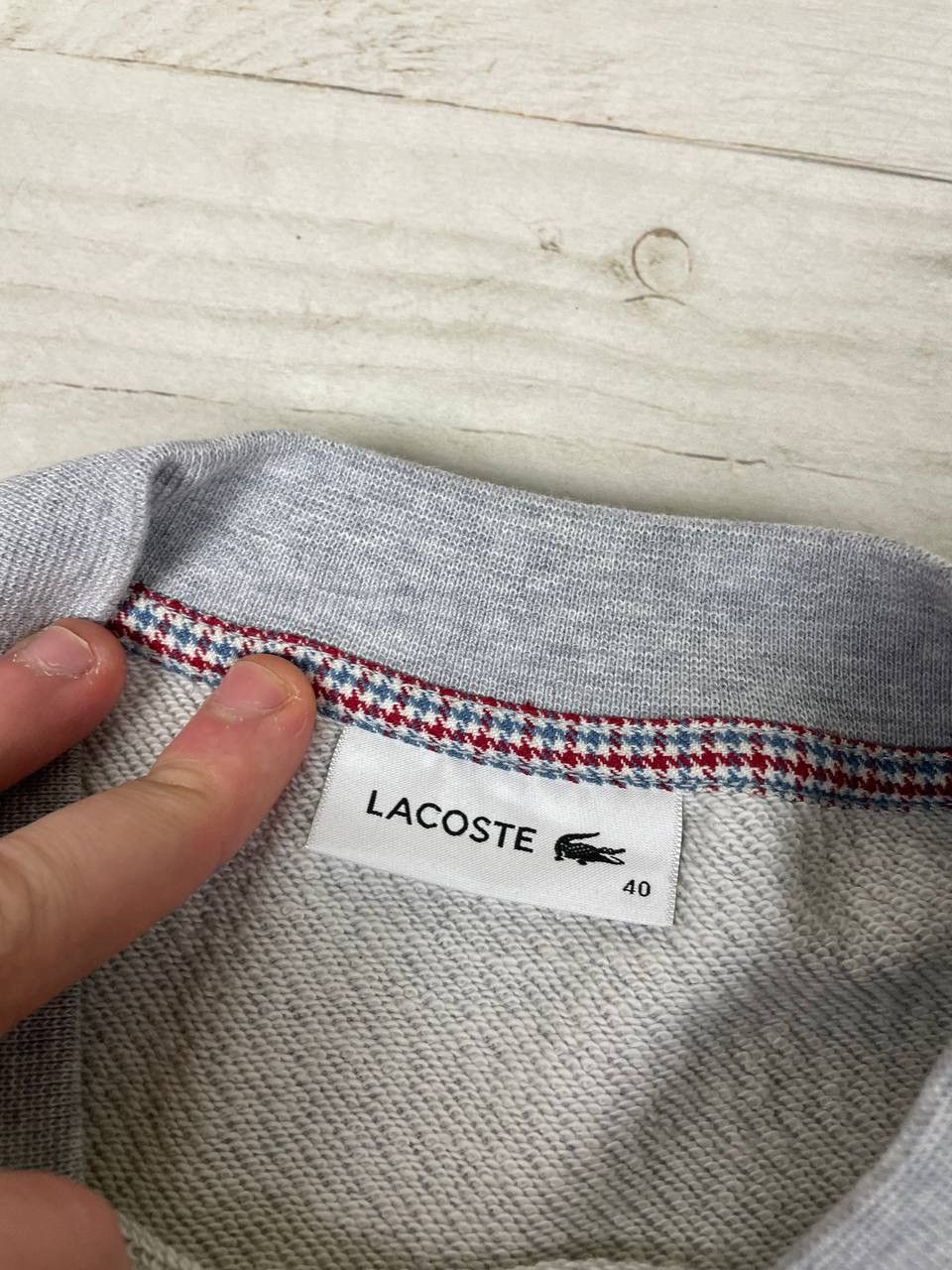 Lacoste Vintage Lacoste Sweatshirt Basic Logo 90s Grey Size US M / EU 48-50 / 2 - 7 Thumbnail