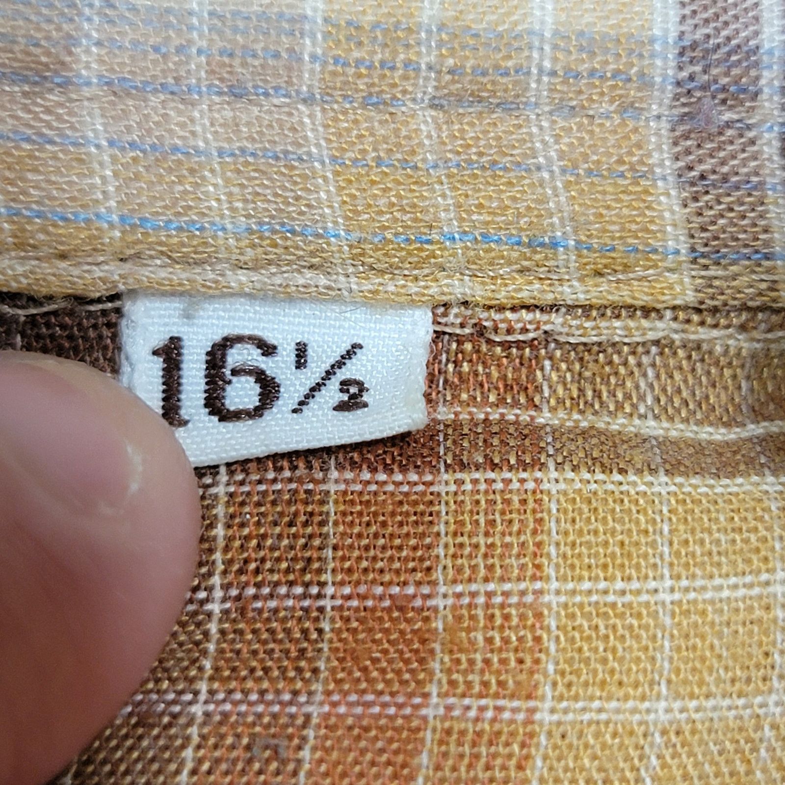 Other VINTAGE Plainsman Classic Western Shirt Pearl Snap -16 1/2 Size US XL / EU 56 / 4 - 6 Thumbnail