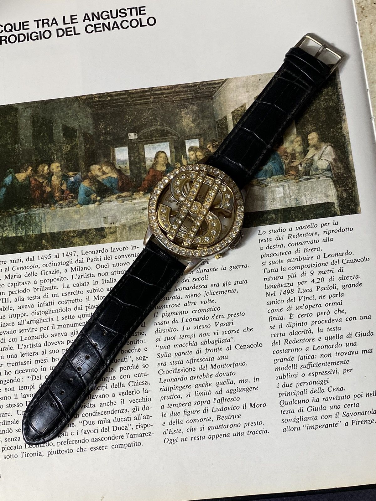 Japanese Brand × Jewelry × Vintage Daniel Klein Watch Spinning Dollar Sign Size ONE SIZE - 1 Thumbnail