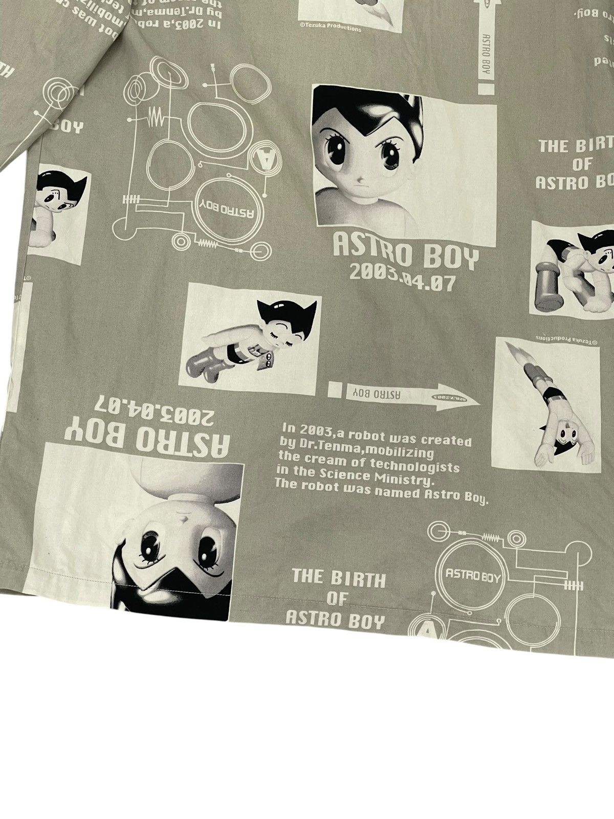 Comme des Garcons × Stussy Vtg Y2K Astro Boy Cam Shirt 3 Quarter 7🟩2 Size US M / EU 48-50 / 2 - 12 Thumbnail