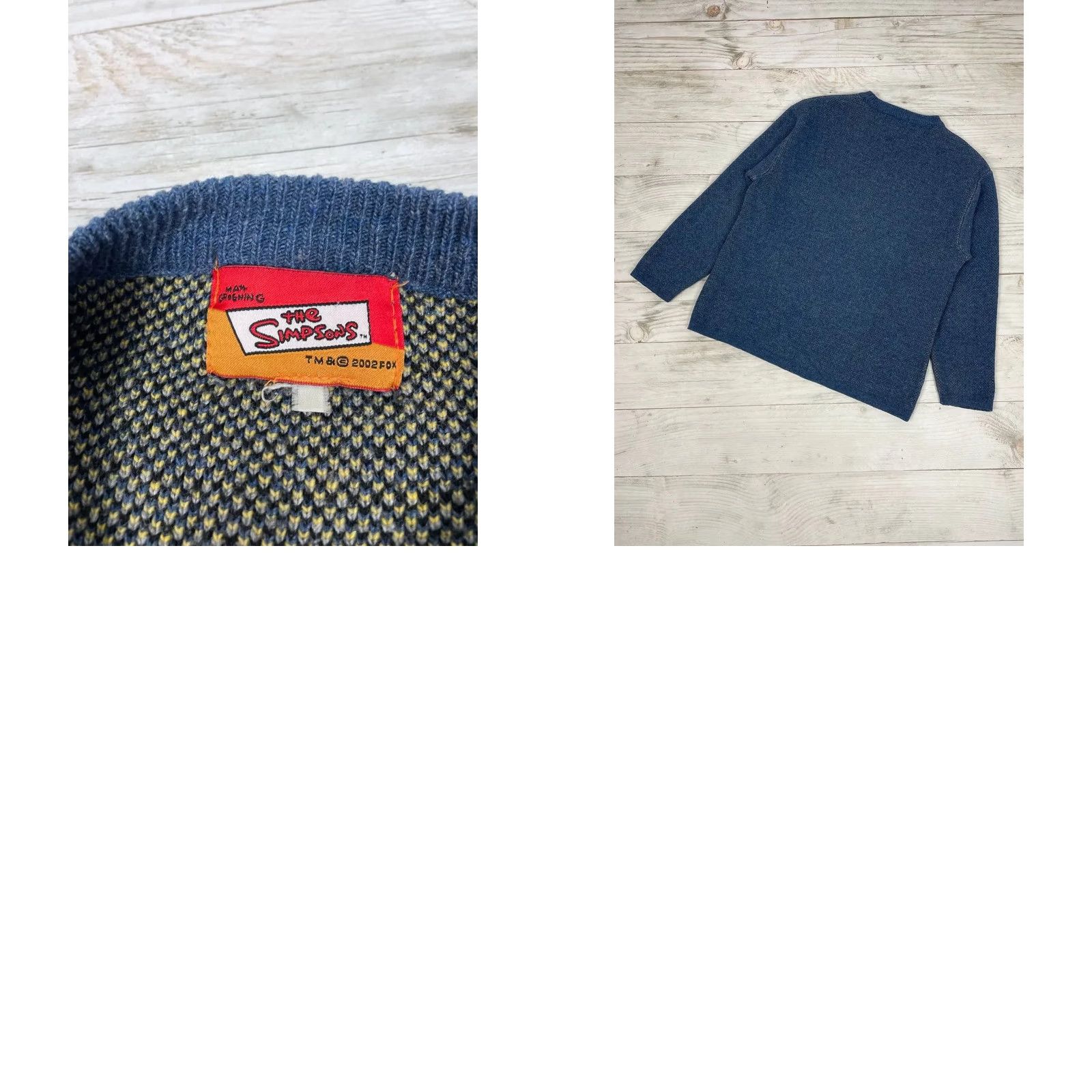Vintage VINTAGE The Simpsons Sweater Nike Shirt Casual Mens Size M Blue Logo Movie 2002 Size US M / EU 48-50 / 2 - 8 Thumbnail