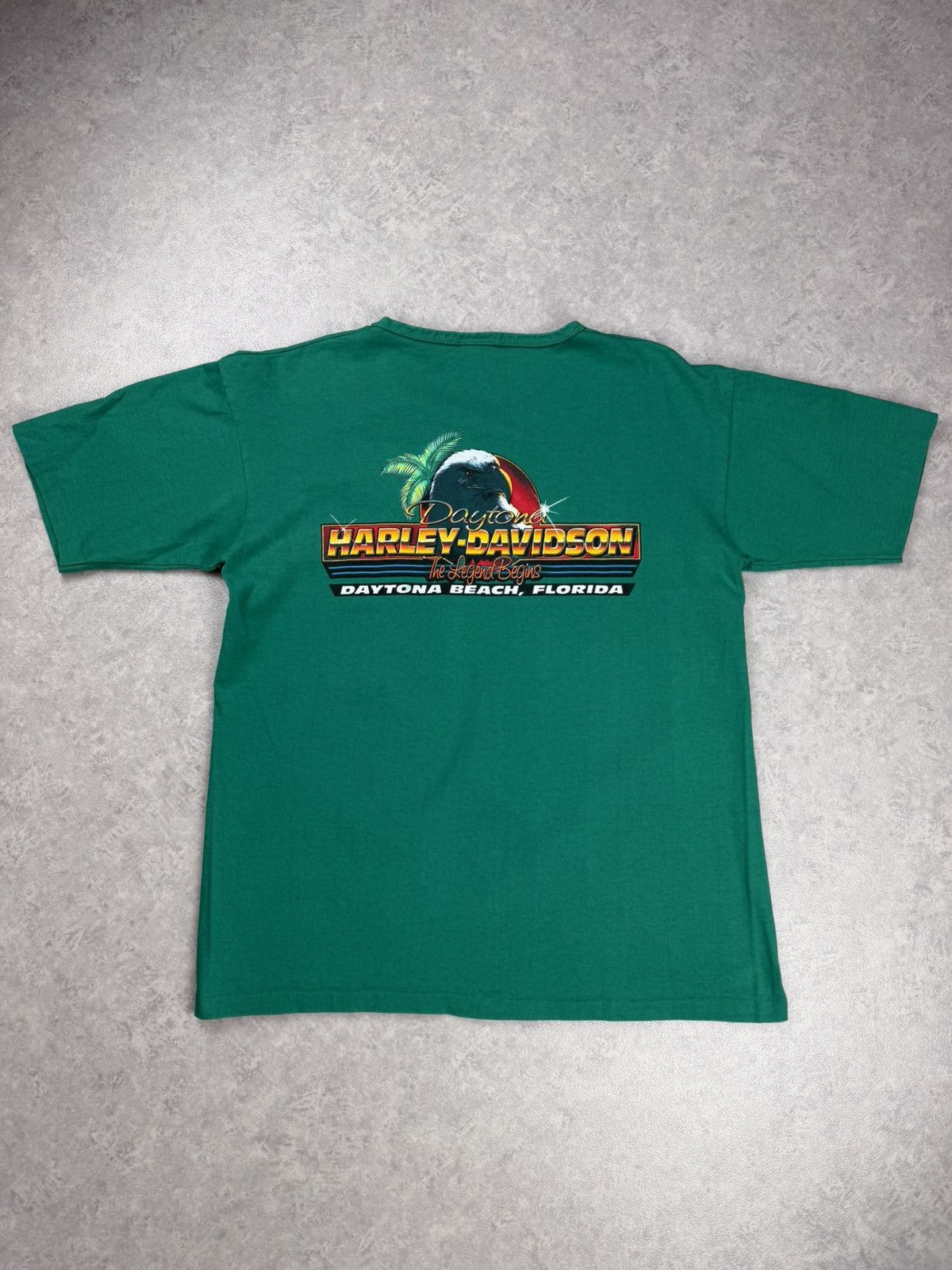Harley Davidson Harley Davidson 90’s Daytona Biker Week Tee Shirt Size L Size US L / EU 52-54 / 3 - 7 Thumbnail