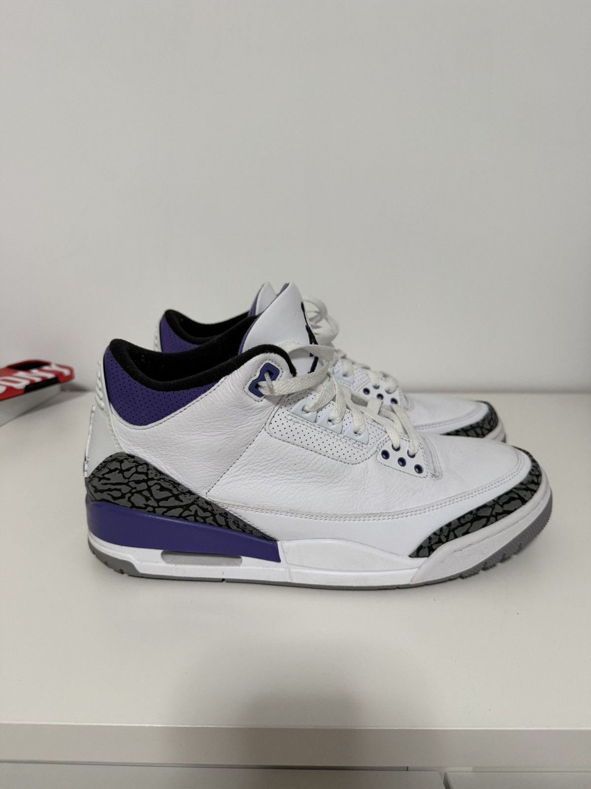 Jordan Brand Air Jordan 3 Retro (Dark Iris) Size US 10 / EU 43 - 3 Thumbnail