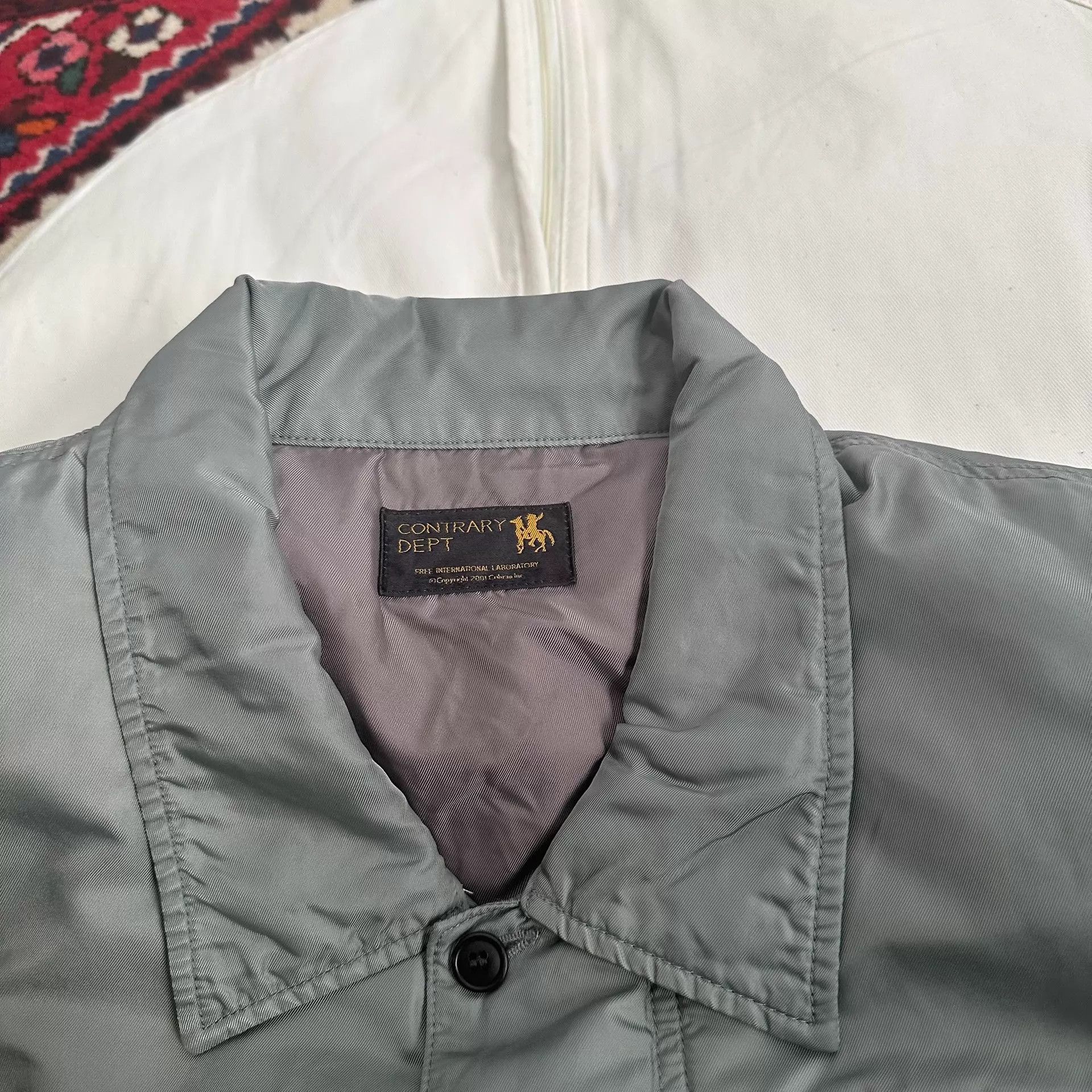 Visvim VISVIM 23AW HELI CREW DOWN SHIRT 4 MILITARY NYLON Size US XL / EU 56 / 4 - 4 Thumbnail