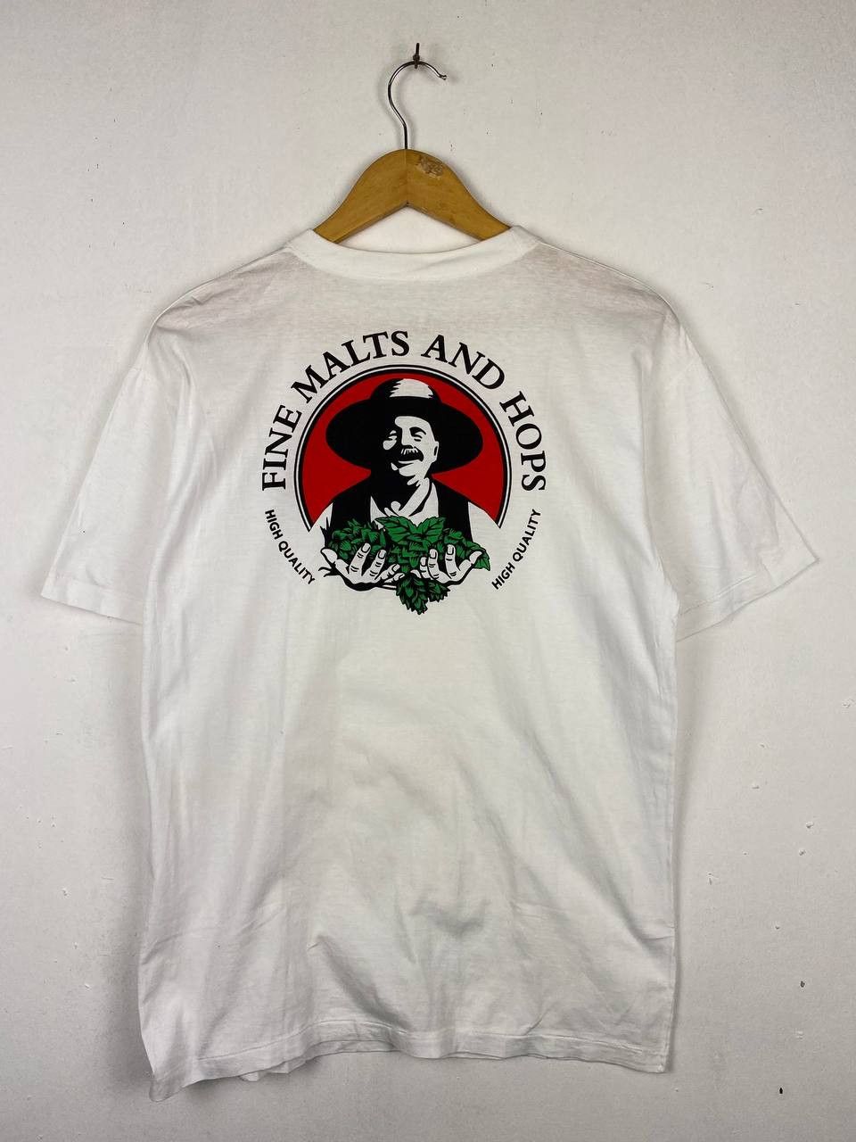 Vintage vintage hops suntory malts tee nice design Size US M / EU 48-50 / 2 - 1 Thumbnail