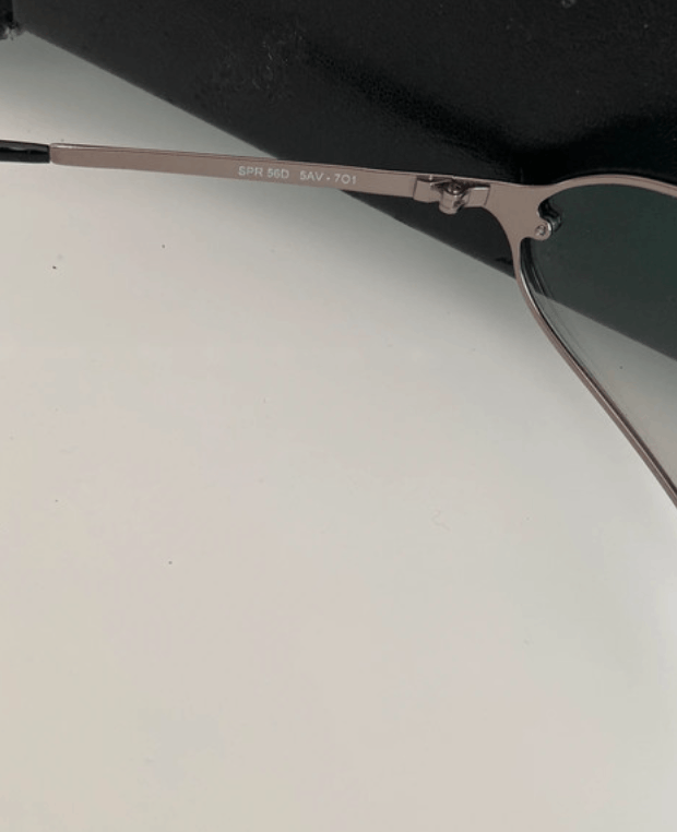 Prada PRADA Sunglasses Rimless Sport Metal Frame Shield Wrap Size ONE SIZE - 4 Thumbnail
