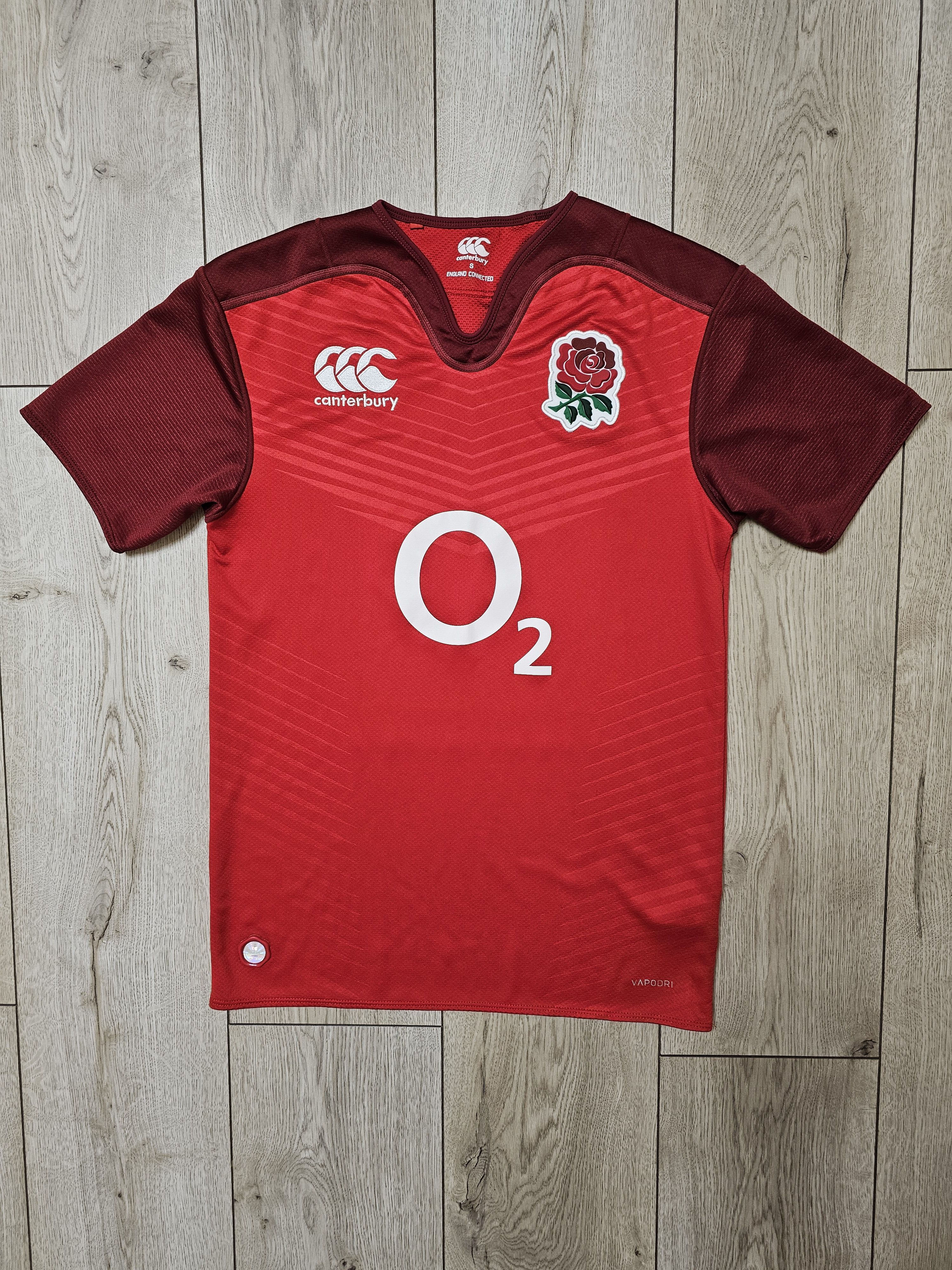 Canterbury of New Zealand ENGLAND RUGBY SHIRT AWAY RUGBY JERSEY RARE JERSEY Size US S / EU 44-46 / 1 - 1 Thumbnail