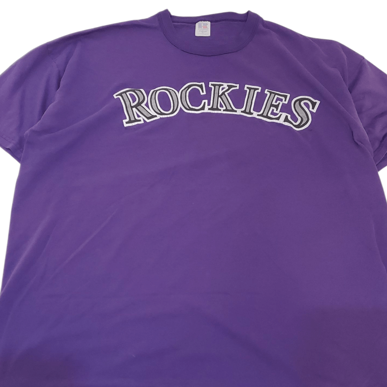 Vintage 90s Rockies Arc Script Logo T-Shirt Size US L / EU 52-54 / 3 - 2 Thumbnail