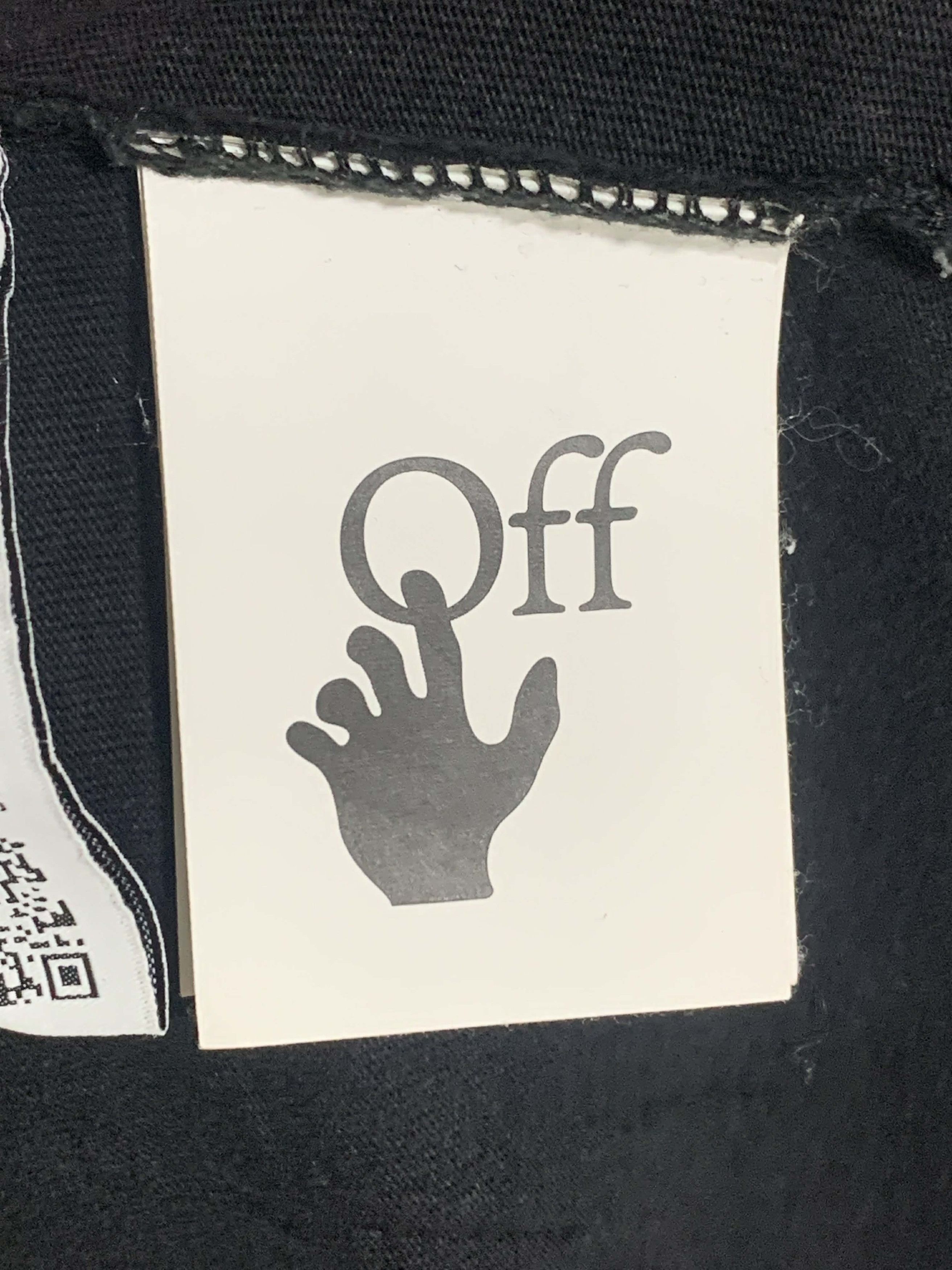 Off-White OFF-WHITE Arrow Caravaggio St Fran Slim Tee Black Size US S / EU 44-46 / 1 - 7 Thumbnail