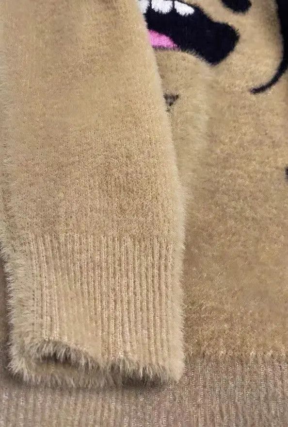 Japanese Brand Retro Cartoon Bear Fluffy Knitwear Sweater Size US XXL / EU 58 / 5 - 4 Thumbnail