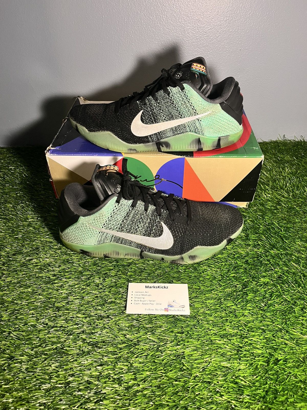 Kobe Mentality Nike kobe 11 elite low all star northern lights size 12 Grailed