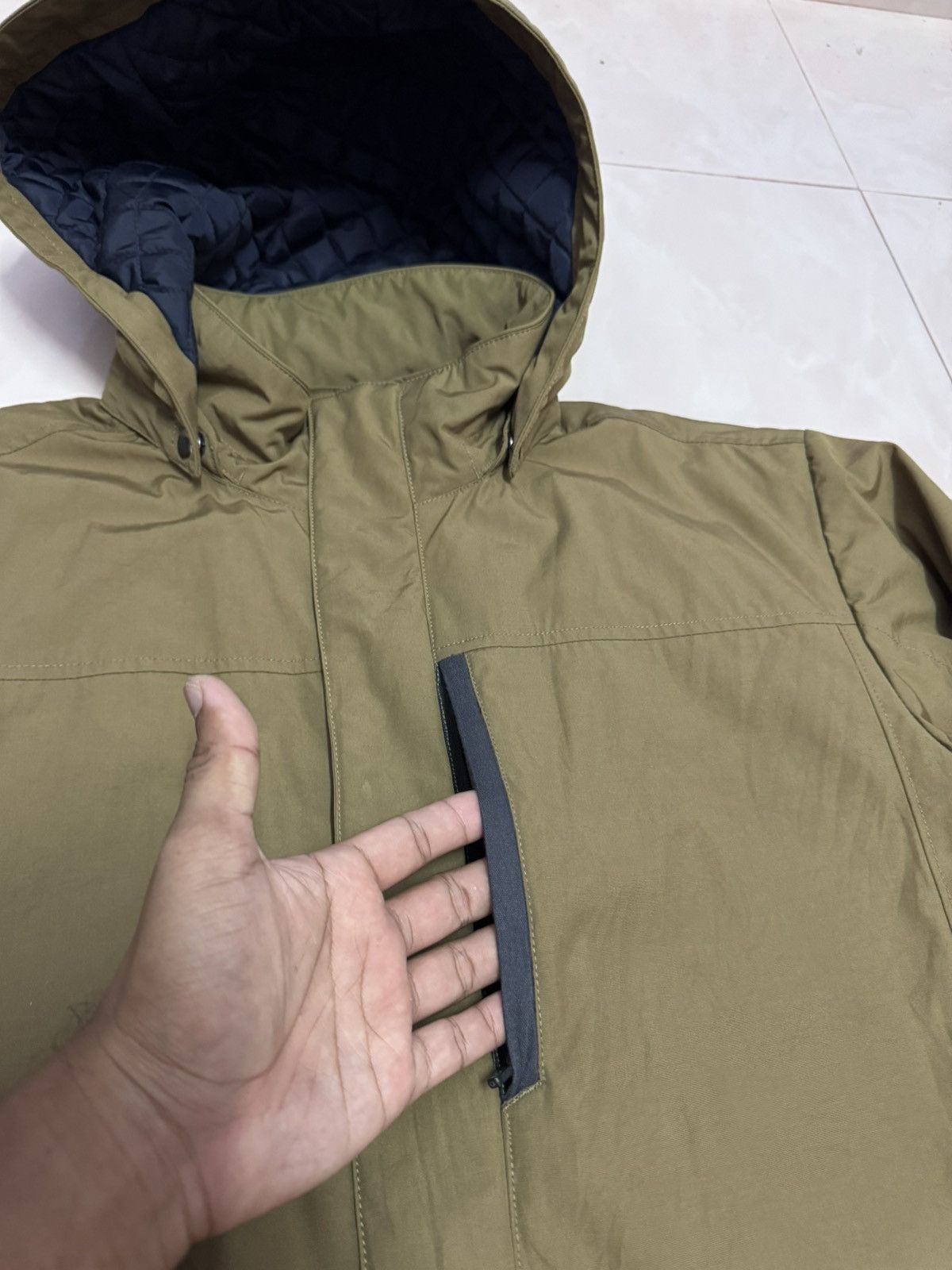 The North Face Vintage 90s The North Face Puffer Jacket with Hoodie Size US XL / EU 56 / 4 - 6 Thumbnail