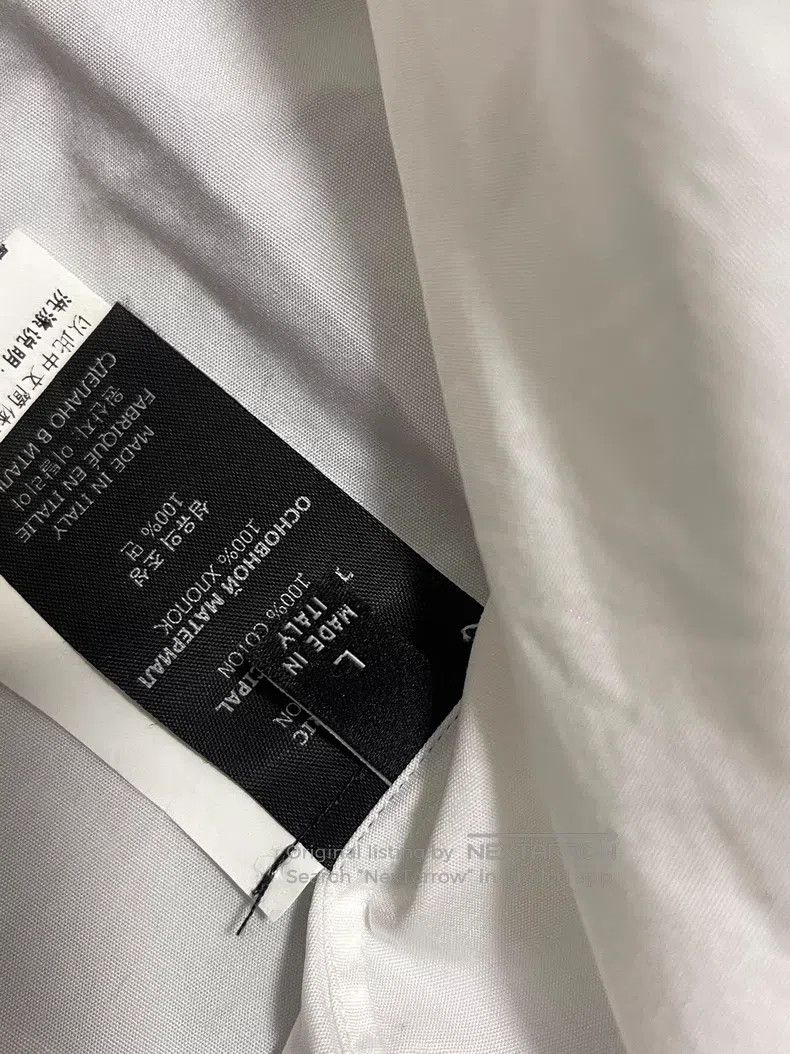 Vetements VETEMENTS Embroidered Logo White Shirt Size US L / EU 52-54 / 3 - 5 Thumbnail