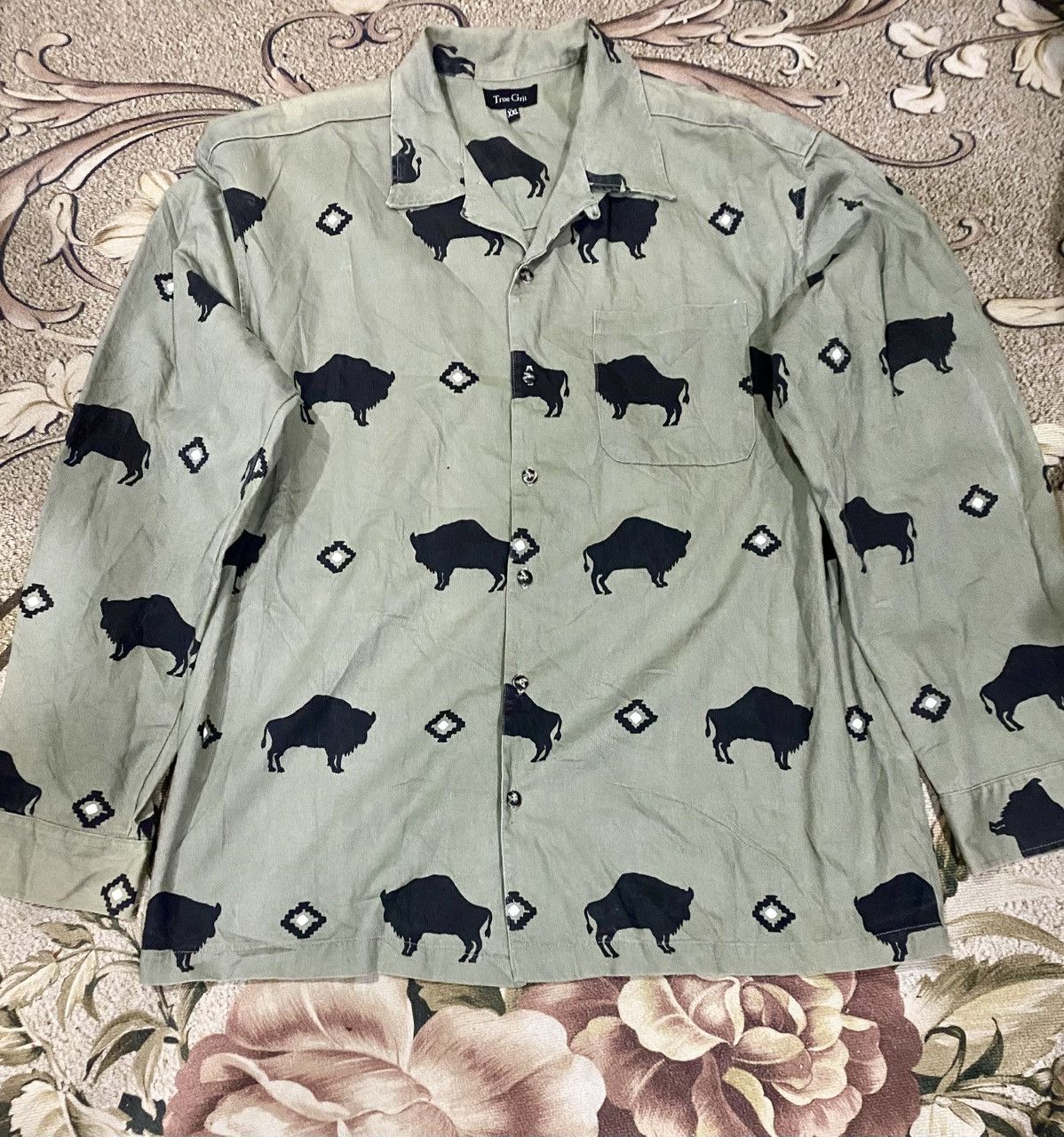True Grit × Vintage true grit native buffalo button shirt Size US XXL / EU 58 / 5 - 1 Thumbnail