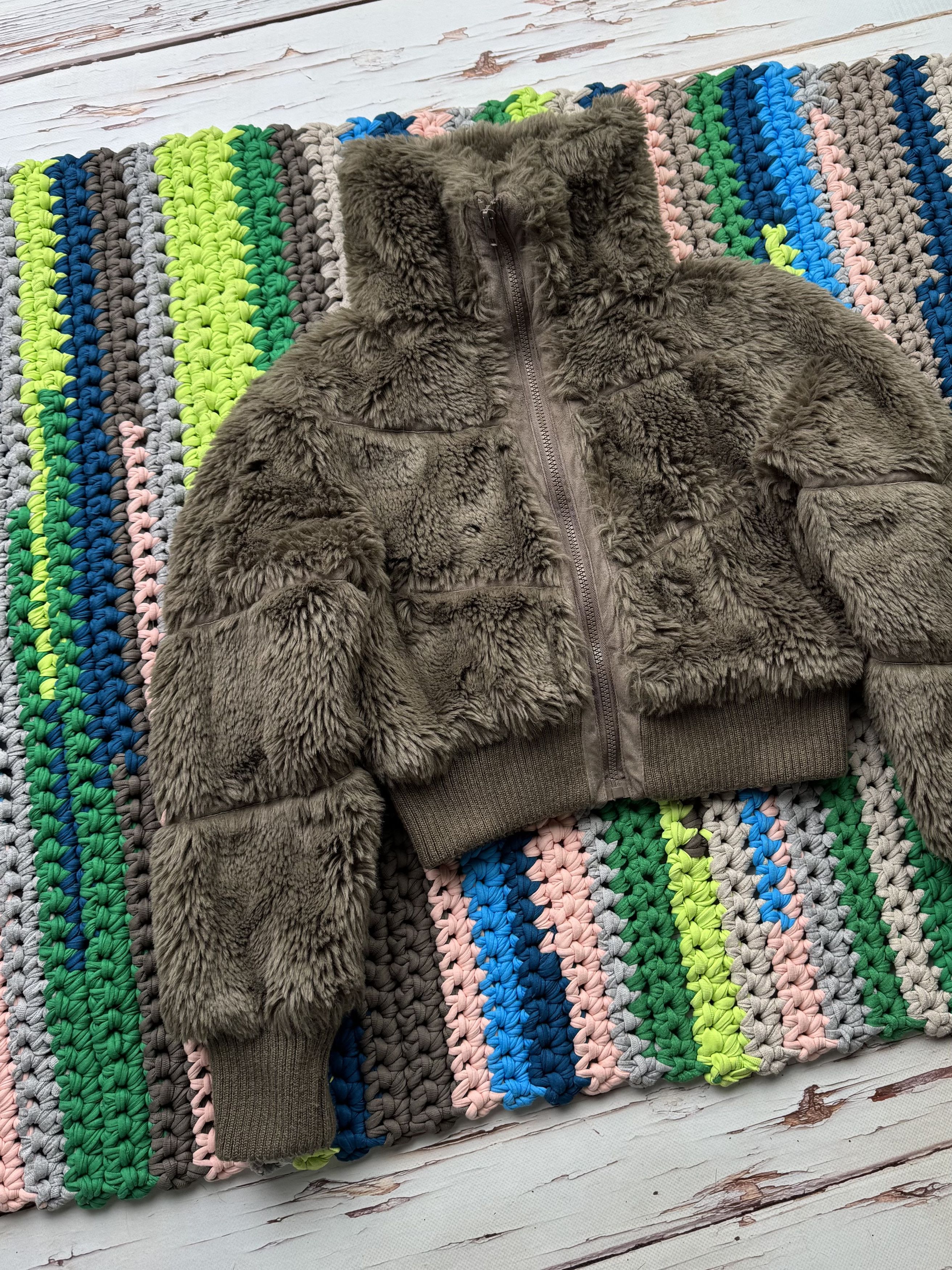 Hysteric Glamour Vintage Faux Fur Cropped Jacket (ET1)(D15) Size XS / US 0-2 / IT 36-38 - 2 Thumbnail