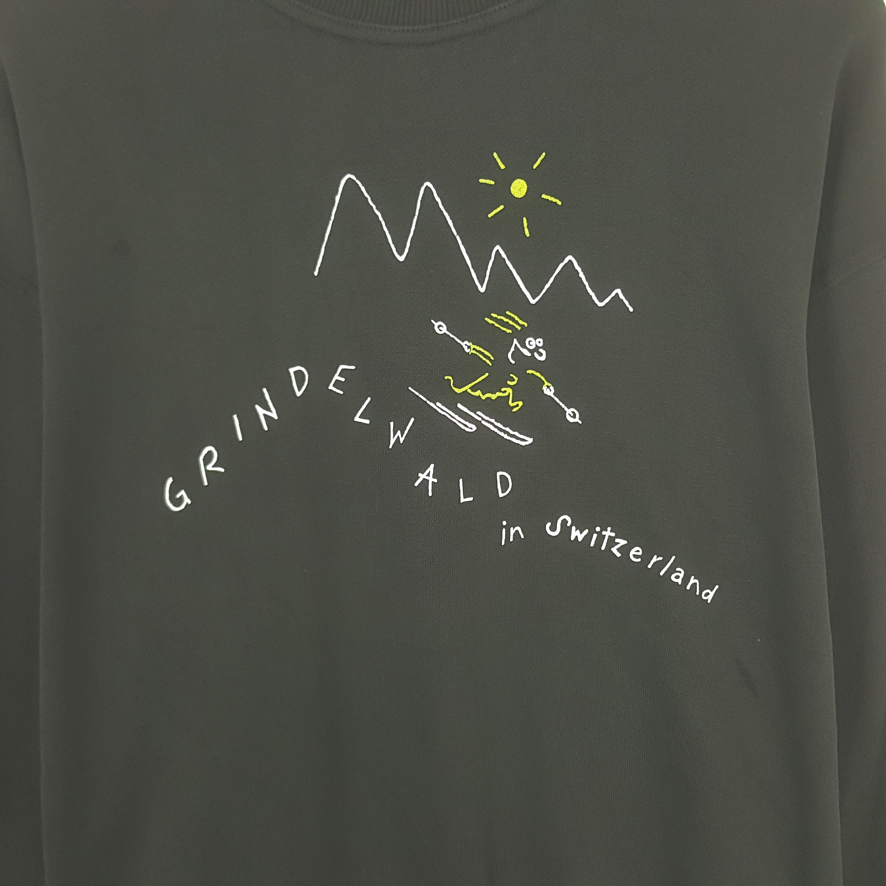 Vintage Vintage Grindelwald In Switzerland Sweatshirt Size US S / EU 44-46 / 1 - 2 Thumbnail