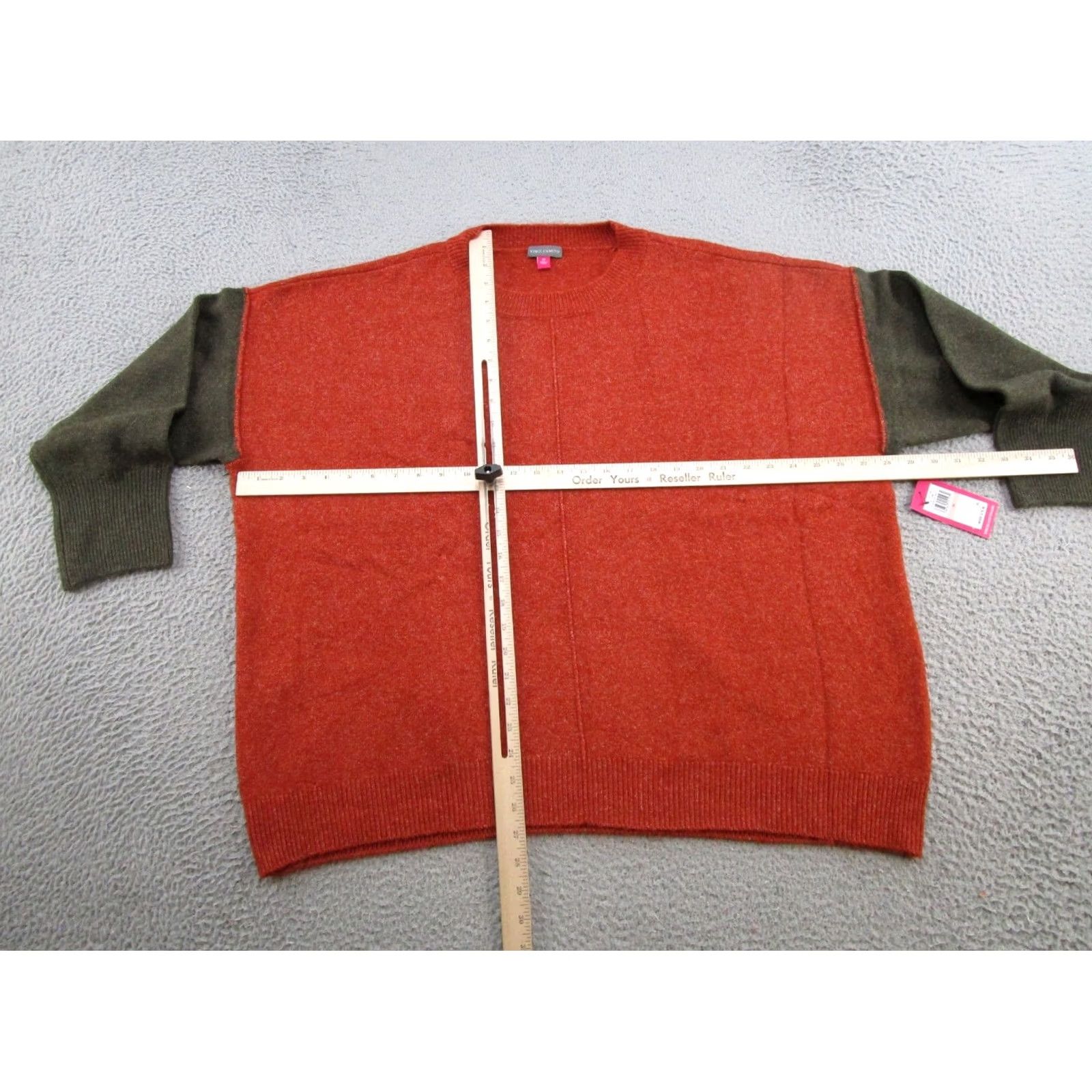 Vince Camuto Vince Camuto Colorblock Pullover Crewneck Sweater Womens Plus Size 2X Multicolor Knit Winter Fall Pullover Womens 2X Size XXL / US 16-18 / IT 52-54 - 5 Thumbnail