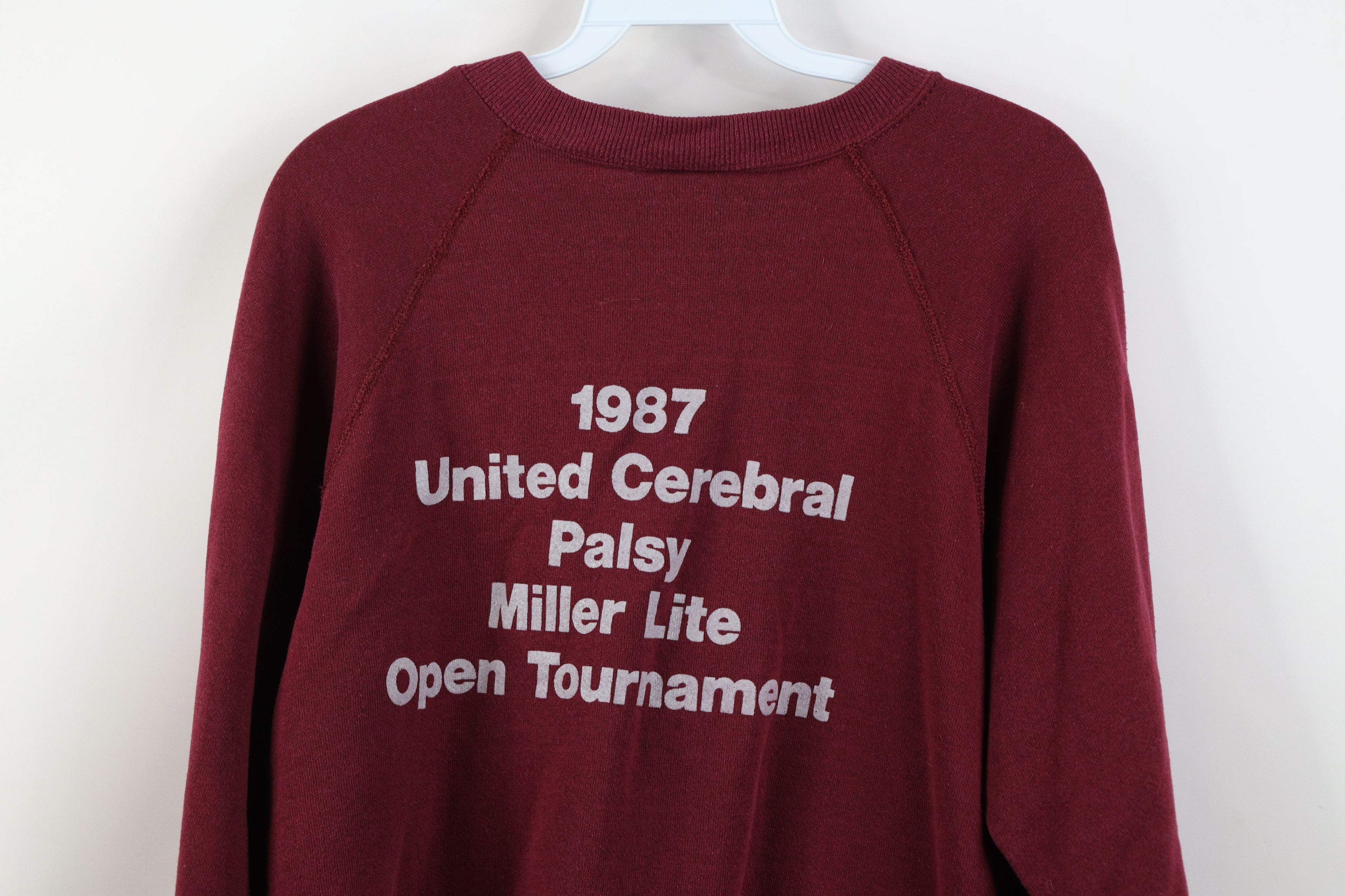 Vintage Vintage 80s American Amateur Racquetball 1987 Sweatshirt Size L / US 10 / IT 46 - 12 Thumbnail
