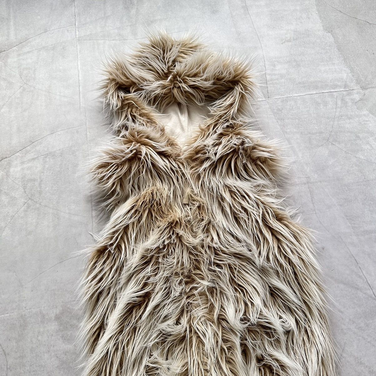 Hysteric Glamour × Undercover Fuzzy LGB If Six Was Nine Style Faux Fur Zip Vest Jacket Size S / US 4 / IT 40 - 2 Thumbnail
