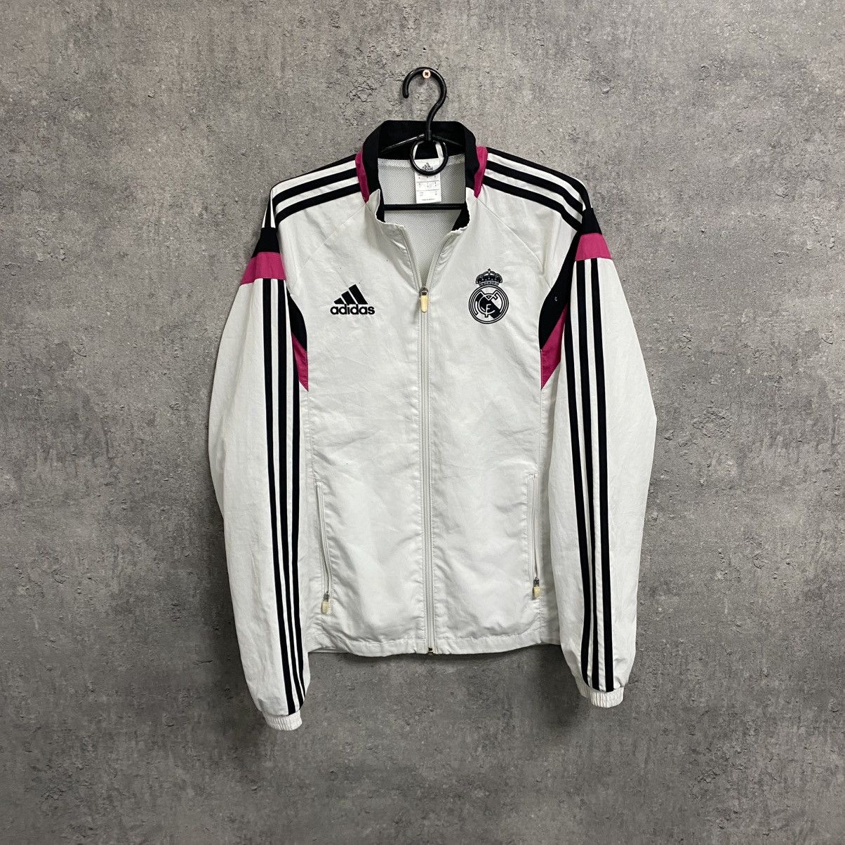 Adidas Real Madrid Adidas 2014 Football training soccer jacket Size US S / EU 44-46 / 1 - 1 Thumbnail